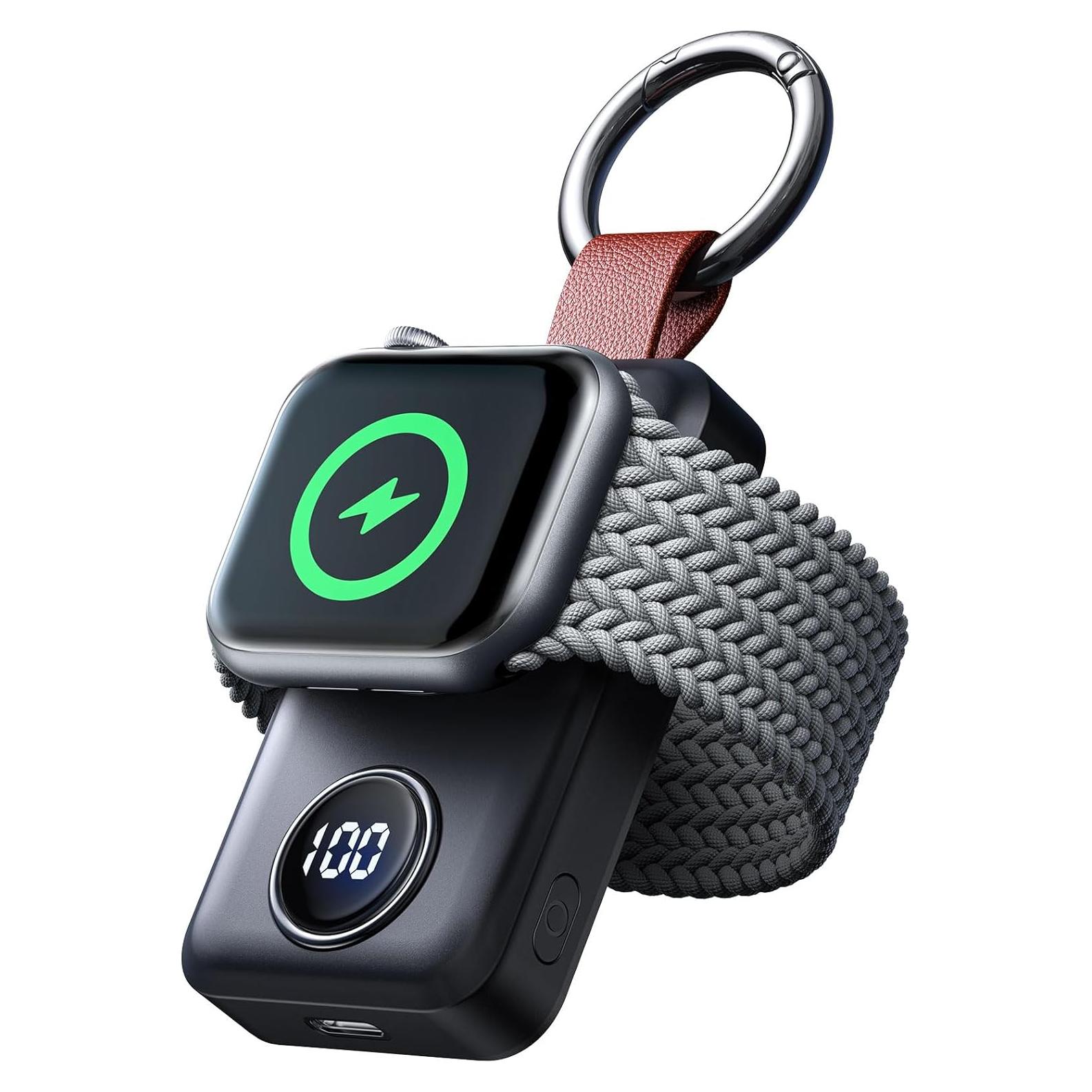 Cargador Inalámbrico Joyroom 2000mAh para Apple Watch Negro