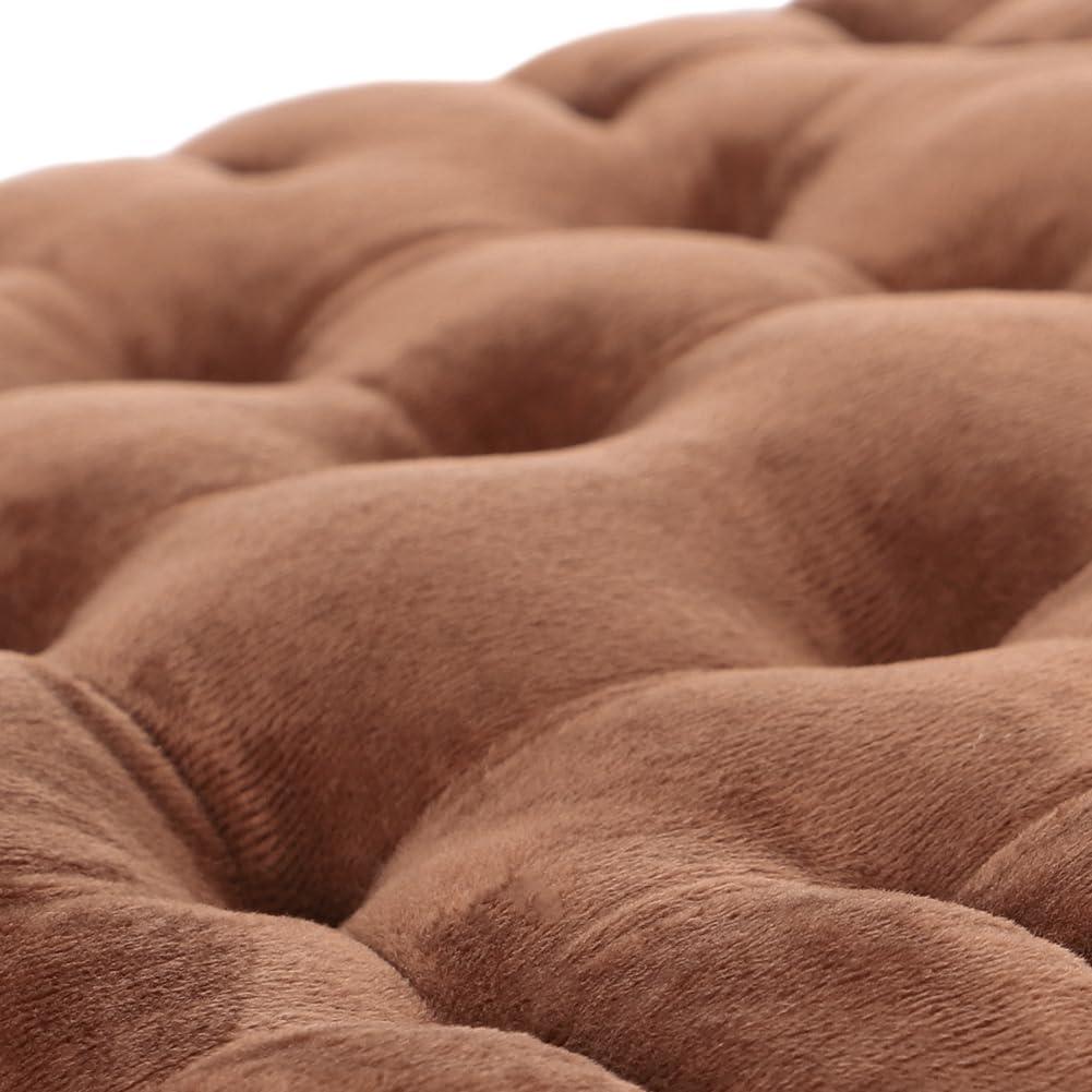 Cojín de Asiento Rectangular Peninsula Love 38x38 cm Galleta