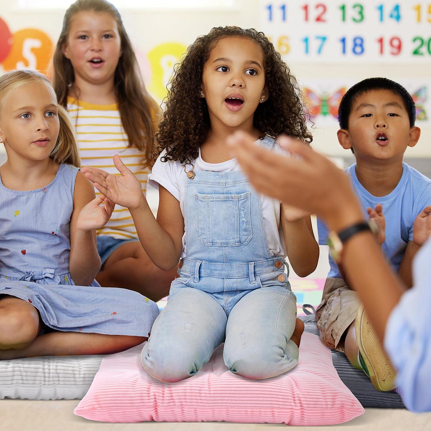 Cojines de Silla Geetery 10 Pcs Corduroy 40x40 cm Coloridos