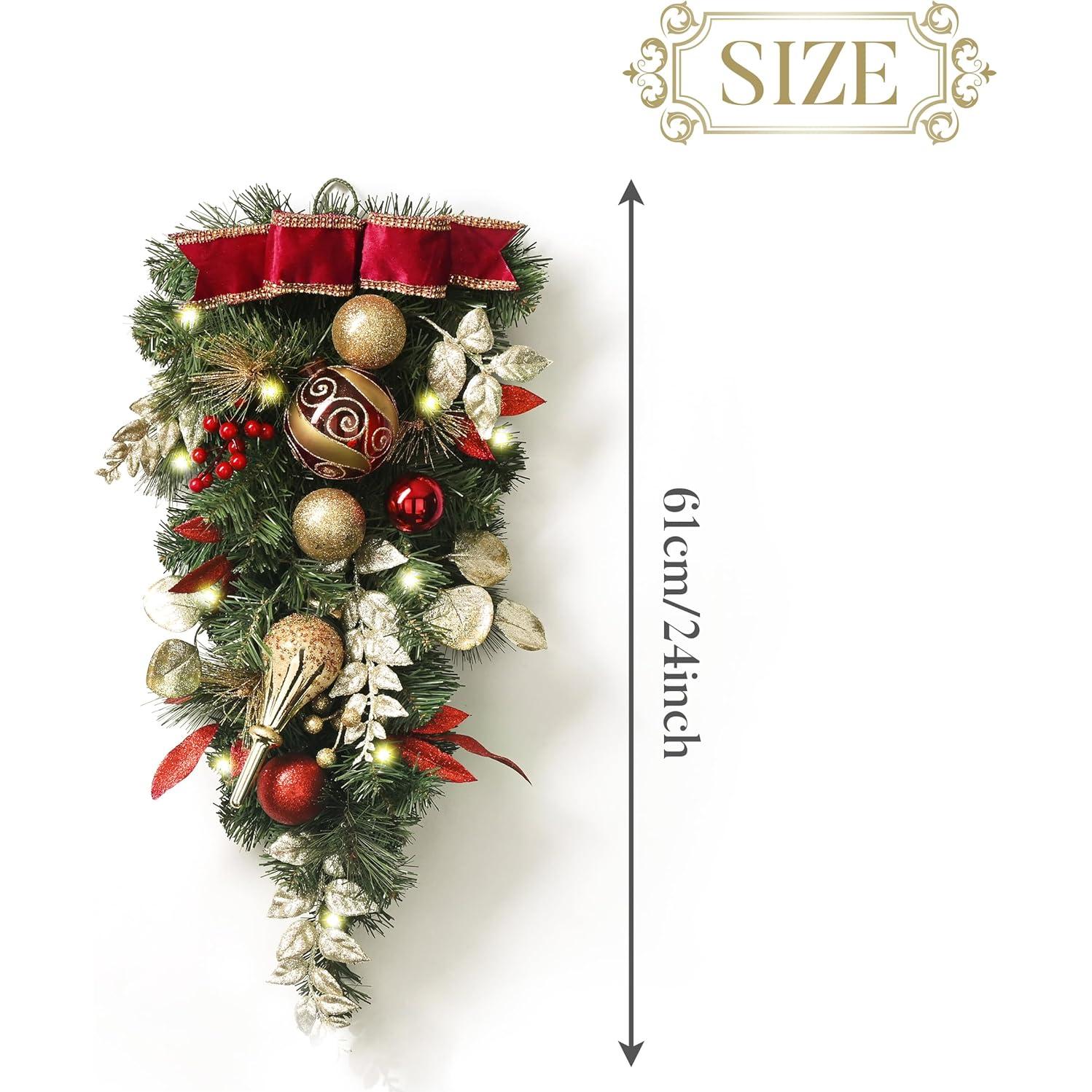 Adorno Navideño Gota Valery Madelyn 60.96 cm 20 Luces LED