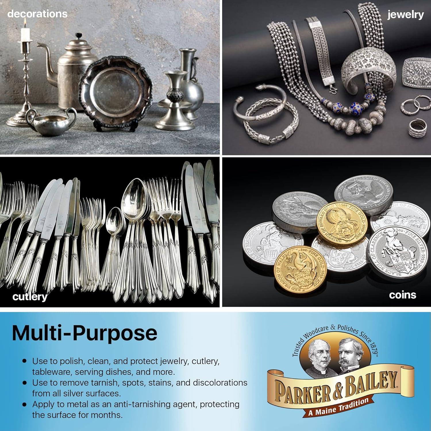 Limpiador y Pulidor de Plata Parker Bailey 240 ml