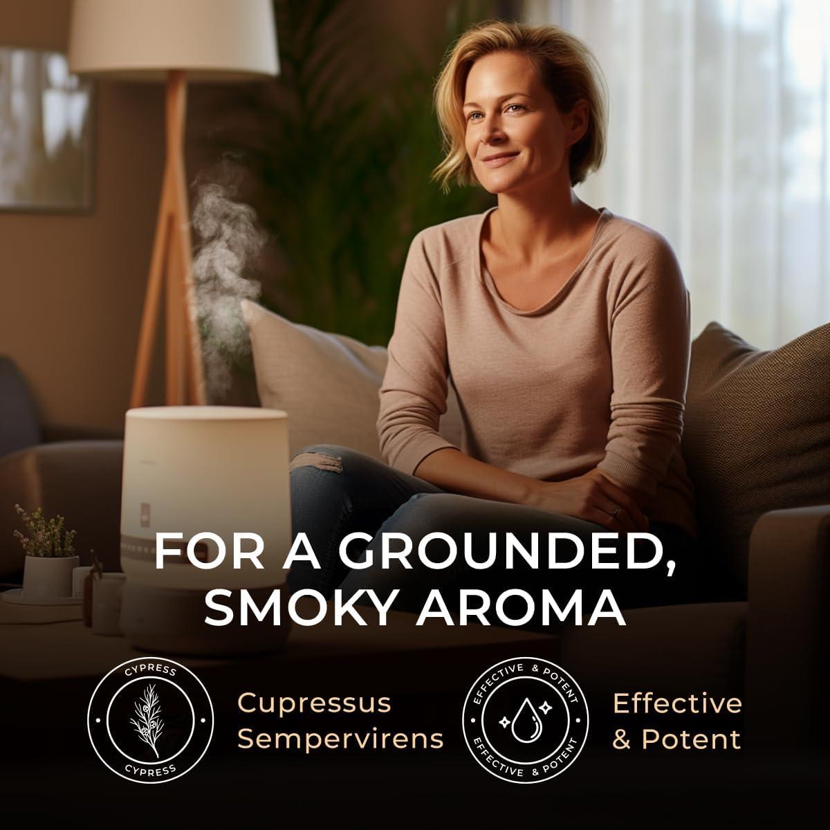 Set de Aceites Esenciales Gya Labs 2x10ml Ciprés y Lavanda