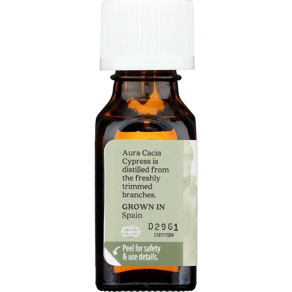 Aceite Esencial Aura Cacia 100% Puro Ciprés 14.79 ml