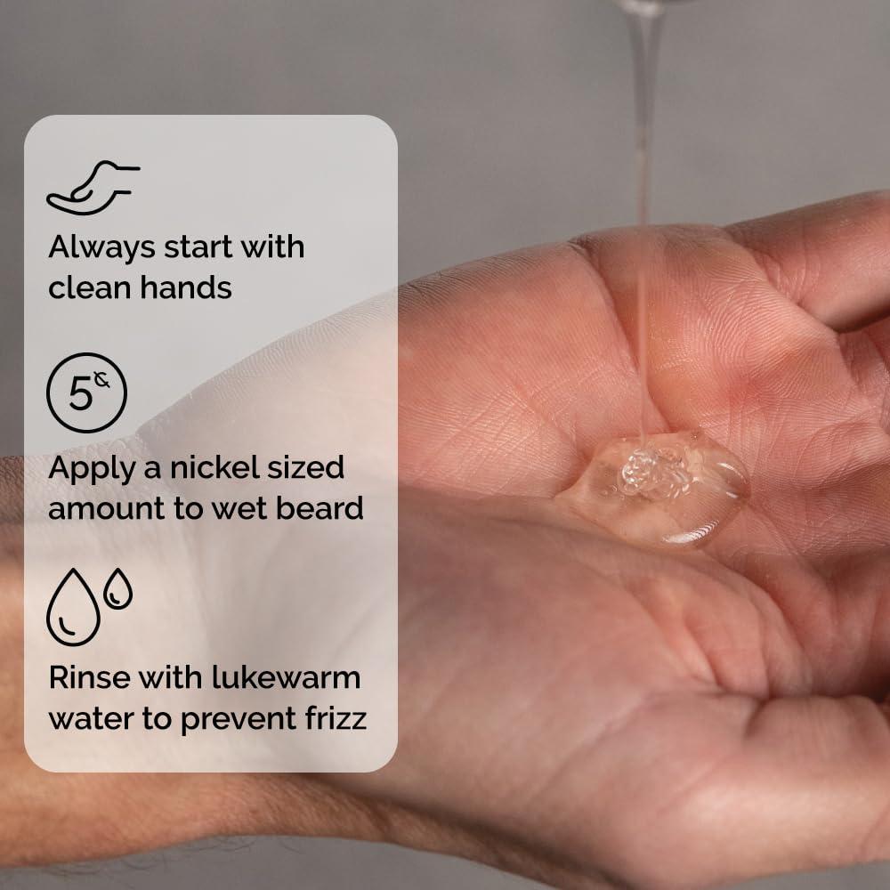 Champú para Barba Zeus Ciprés Italiano 113.4 g - Hidratación Profunda