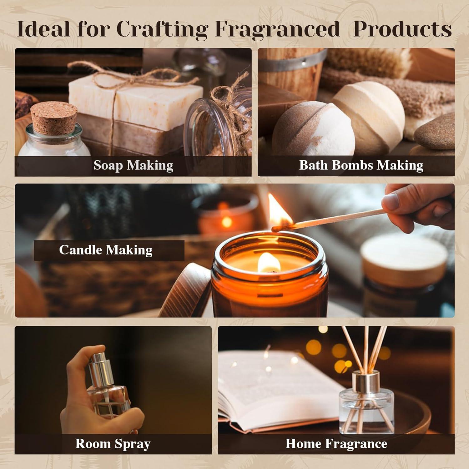 Juego de Aceites Esenciales de Madera OleaVox 10x15ML