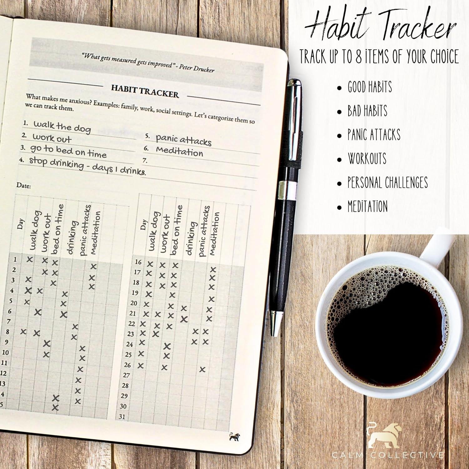 Diario Guiado de TCC Calm Collective + Dispositivo de Respiración