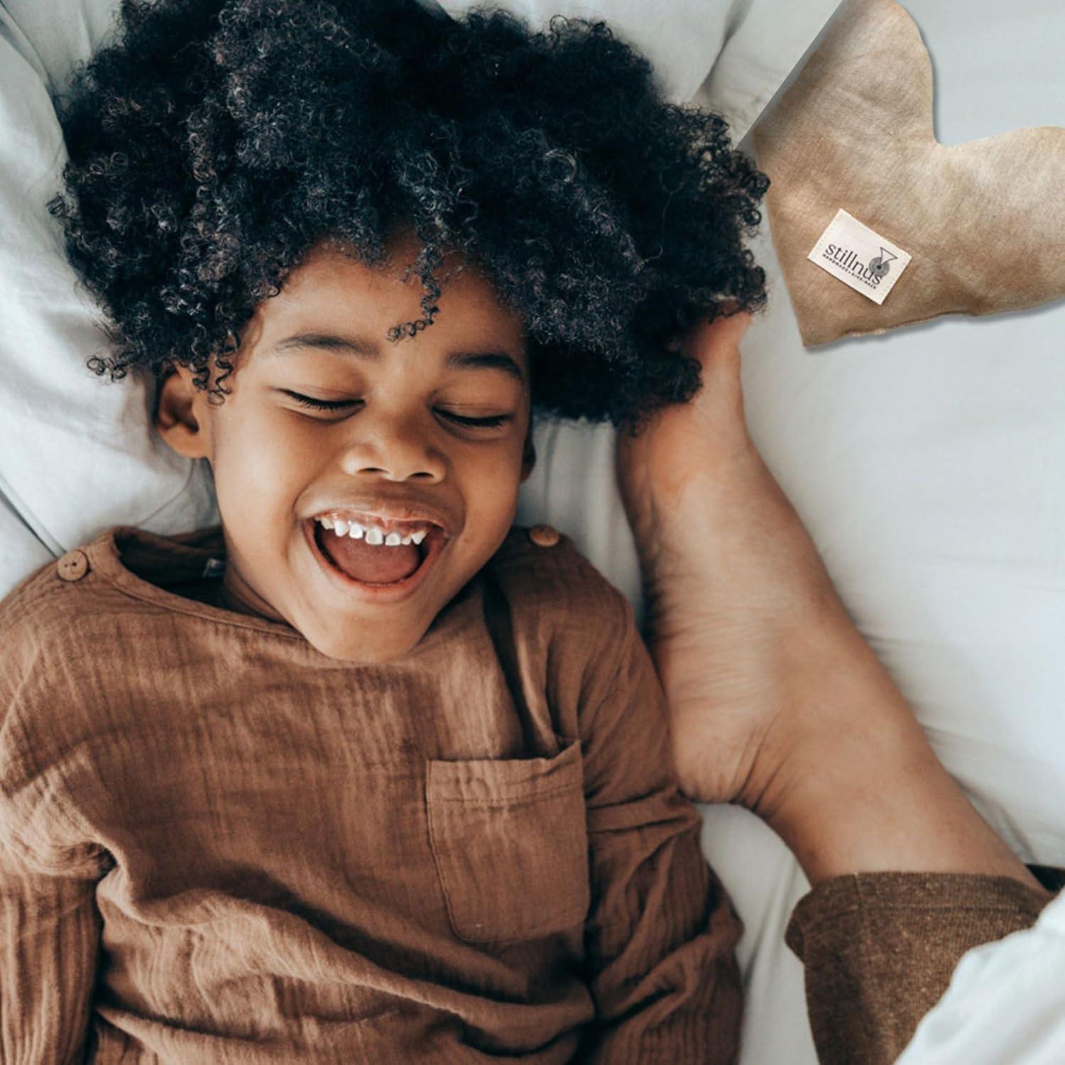 Almohadilla de Ojos de Algodón de Bambú con Lavanda - 19.4x15.9cm