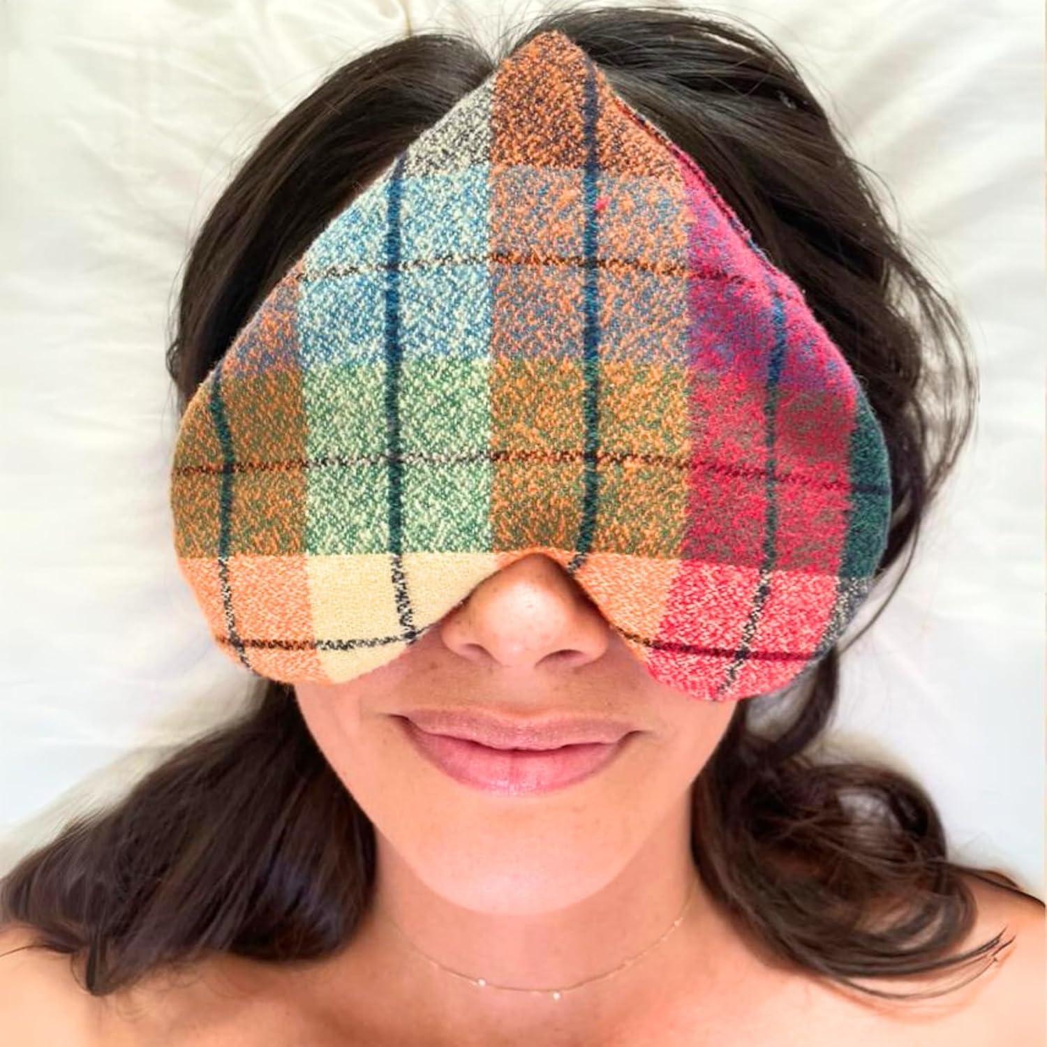 Almohadilla de Ojos con Peso Corazón Lavanda Orgánica 190g