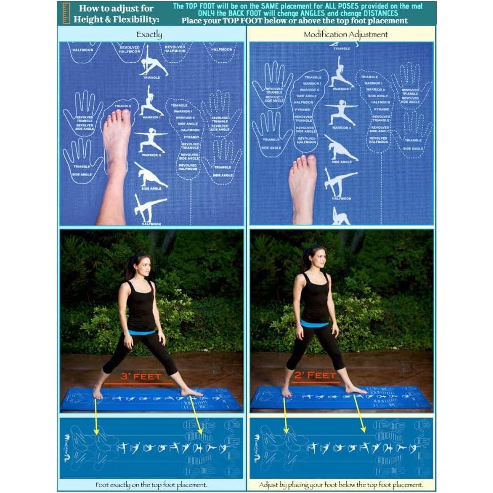 Tapete de Yoga CopyCat Extra Largo 182x60cm Ecológico