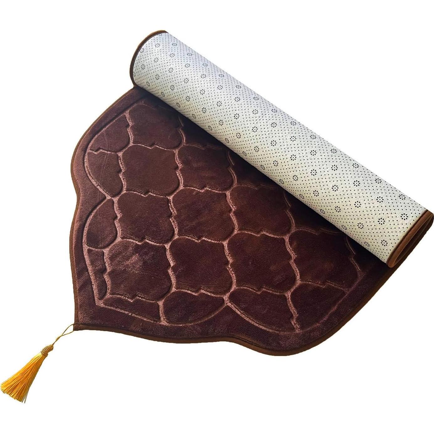 Alfombra de Oración JE JOUE Marrón Claro 109x69 cm Acolchada