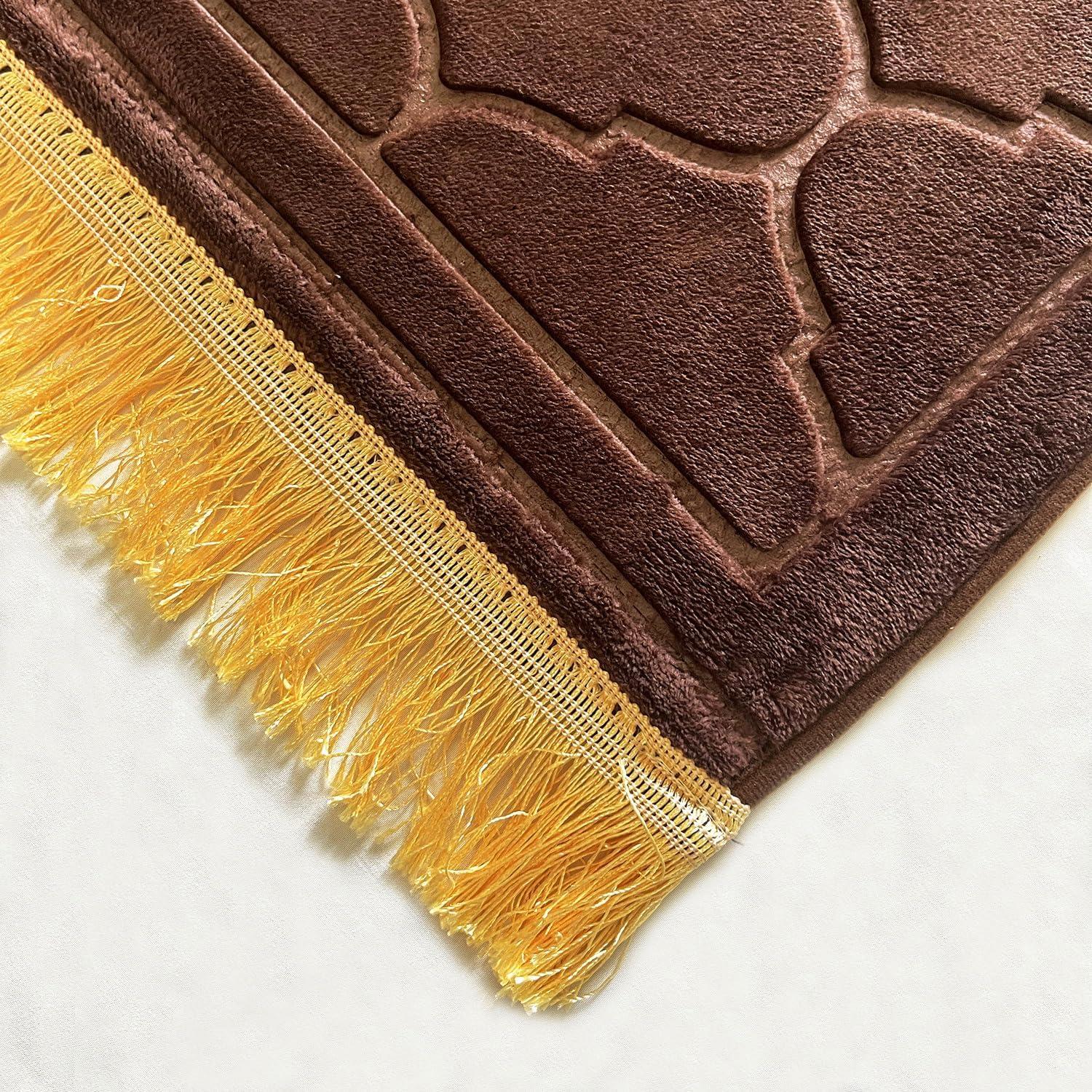 Alfombra de Oración JE JOUE Marrón Claro 109x69 cm Acolchada