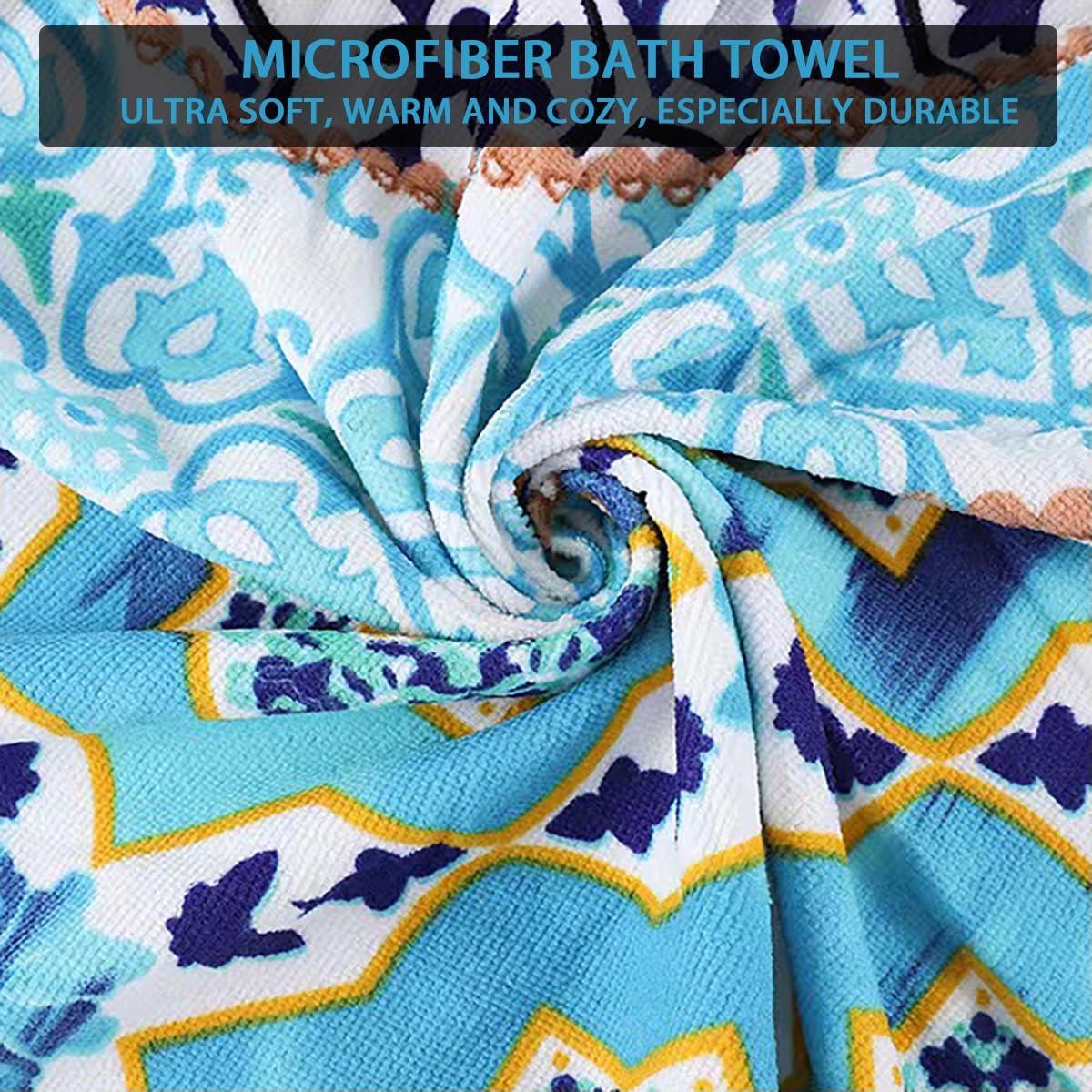 Manta de Playa Redonda Pafusen 152 cm Mandala Bohemio