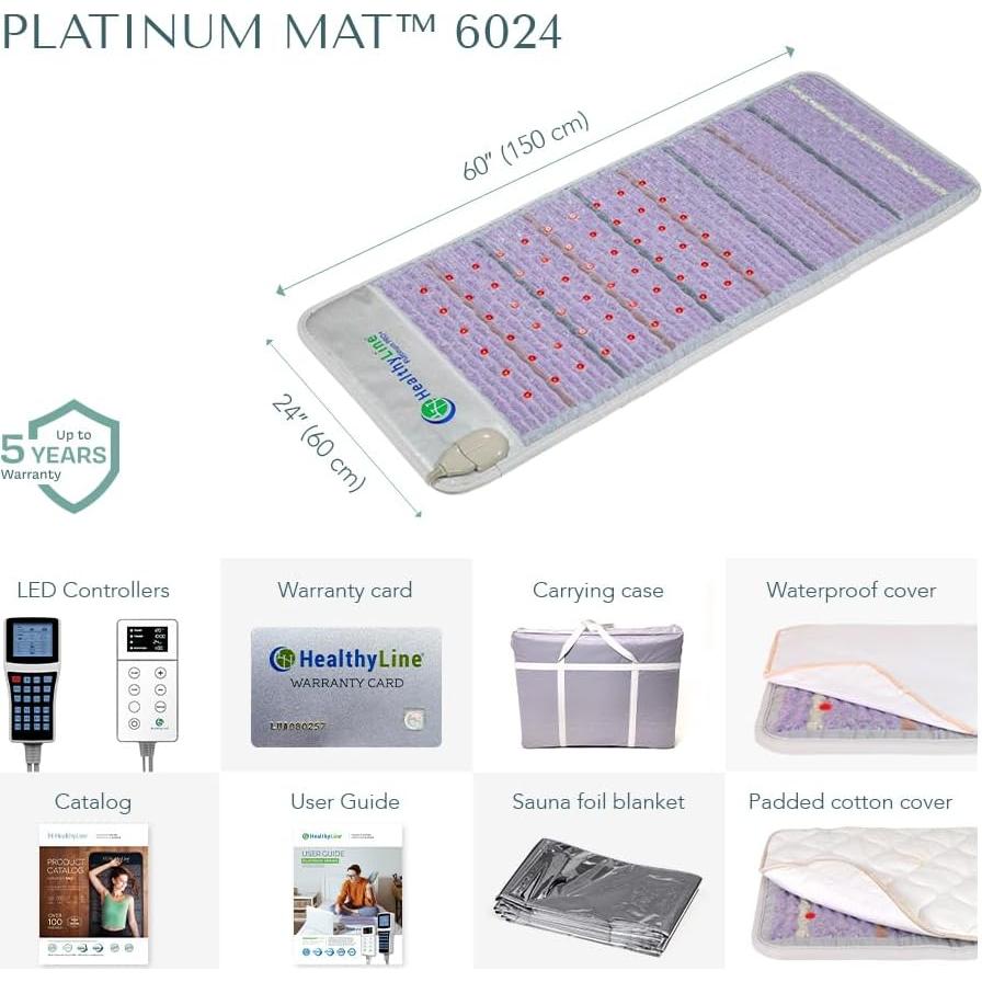 Alfombra de Calor Infrarrojo Lejano HealthyLine 152x61 cm
