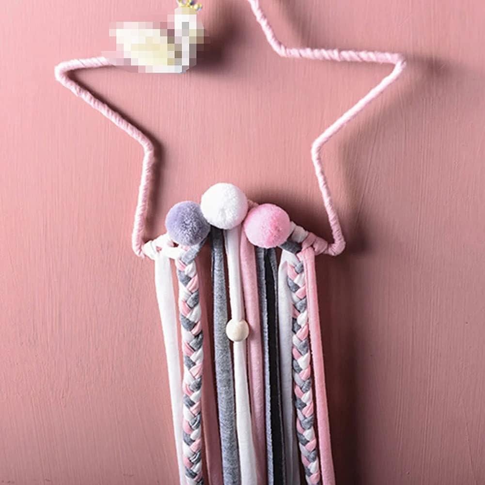 2 Aros Florales de Alambre Estrella Dorados 20cm para DIY