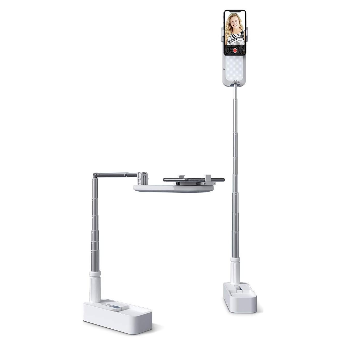 Soporte de Selfie Viozon V6 con Luz LED y Control Remoto