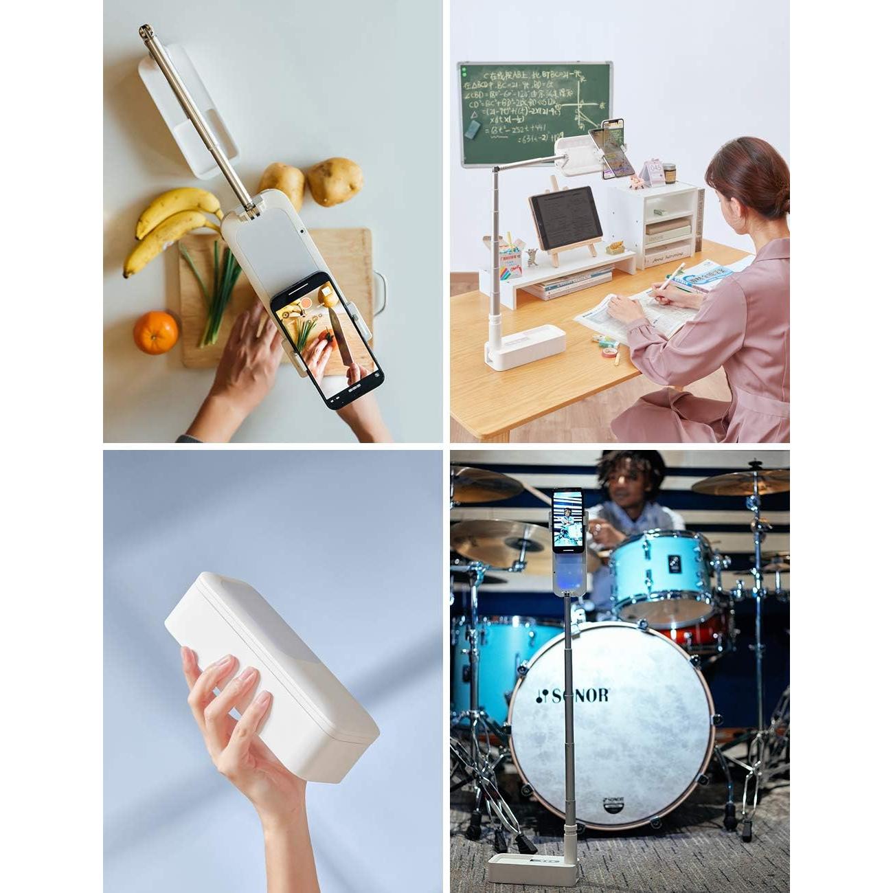 Soporte de Selfie Viozon V6 con Luz LED y Control Remoto