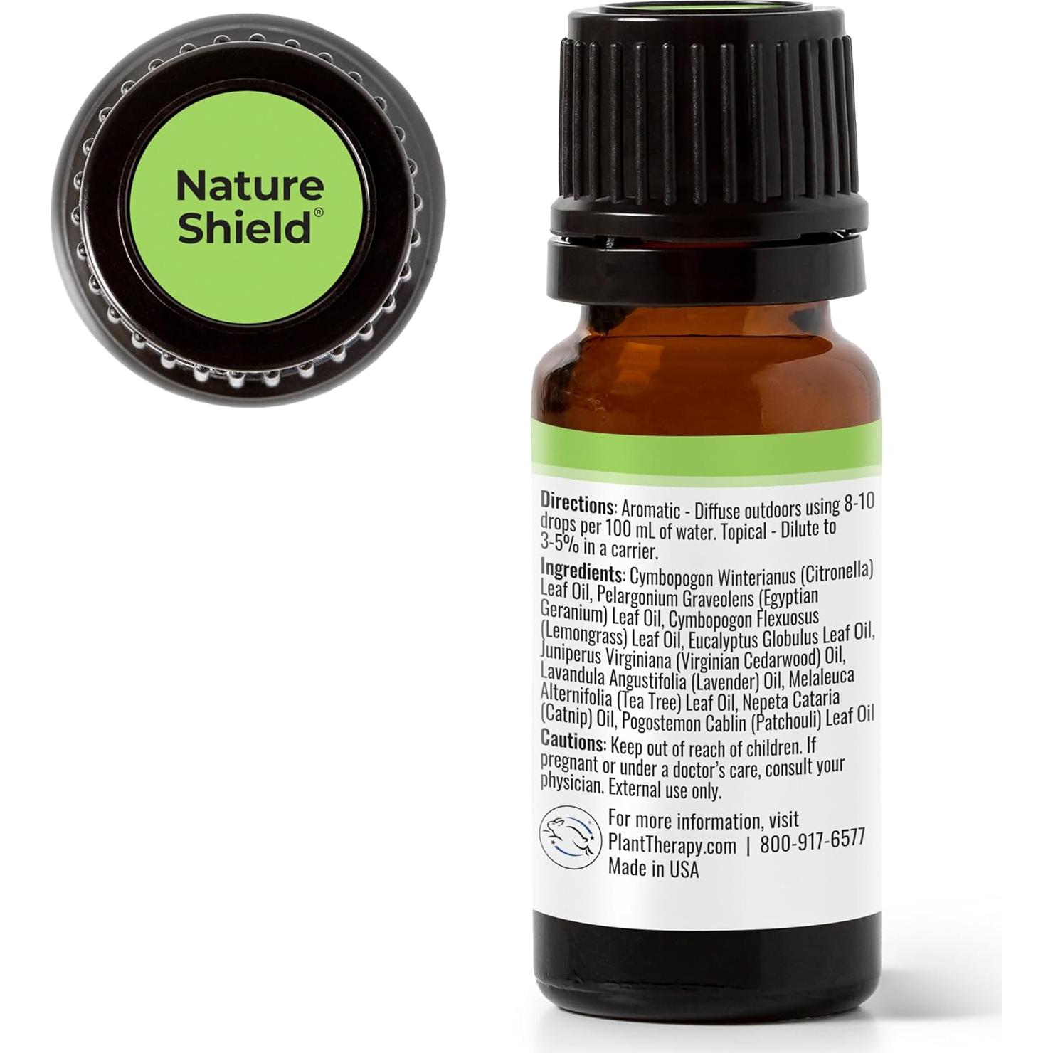 Aceite Esencial Nature Shield Plant Therapy 10 mL 100% Puro