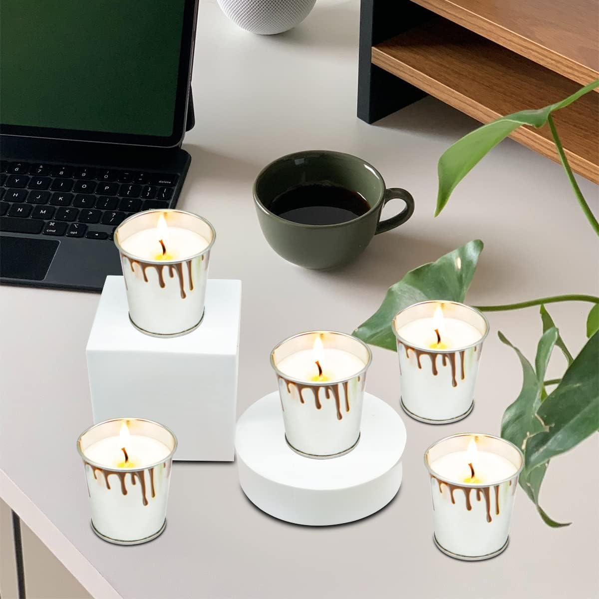 Velas de Citronela Soyyla Paquete de 12 - Cera de Soja Natural