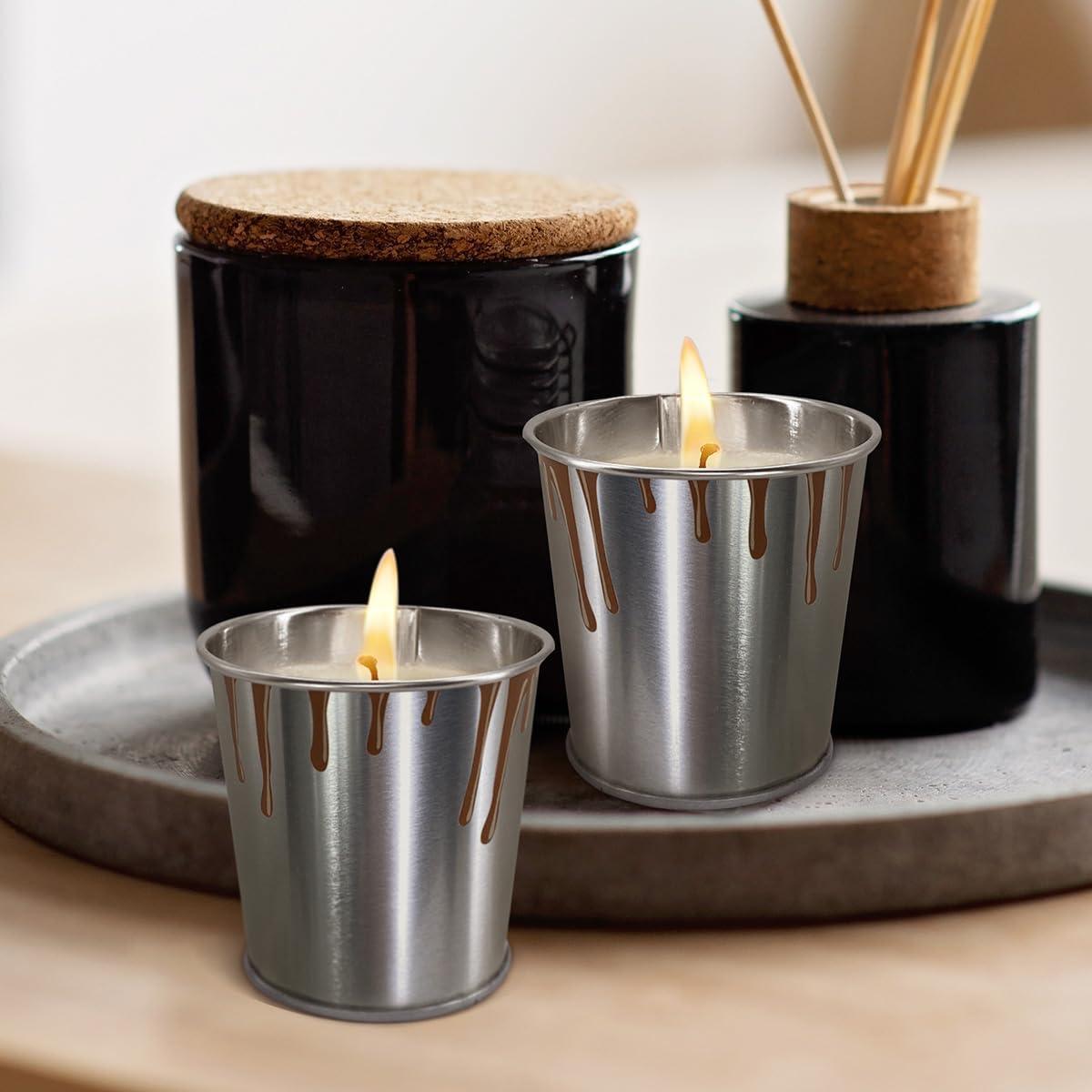 Velas de Citronela Soyyla Paquete de 12 - Cera de Soja Natural