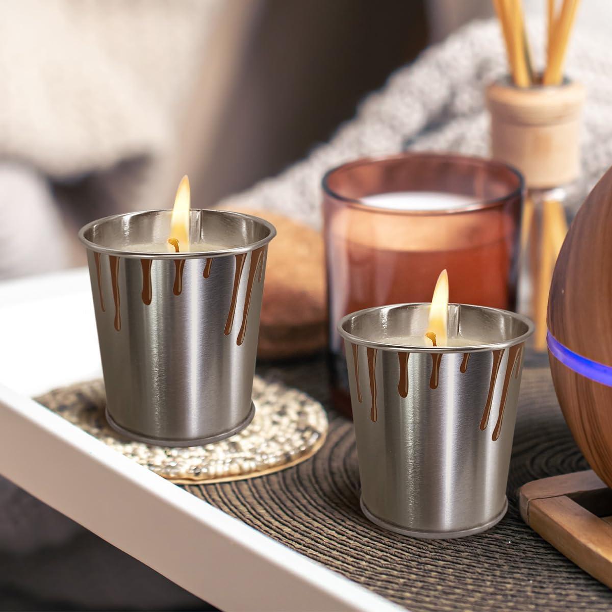 Velas de Citronela Soyyla Paquete de 12 - Cera de Soja Natural