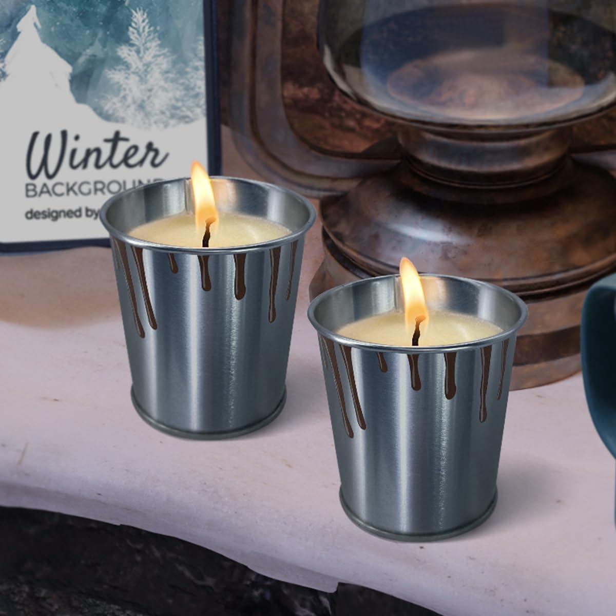 Velas de Citronela Soyyla Paquete de 12 - Cera de Soja Natural