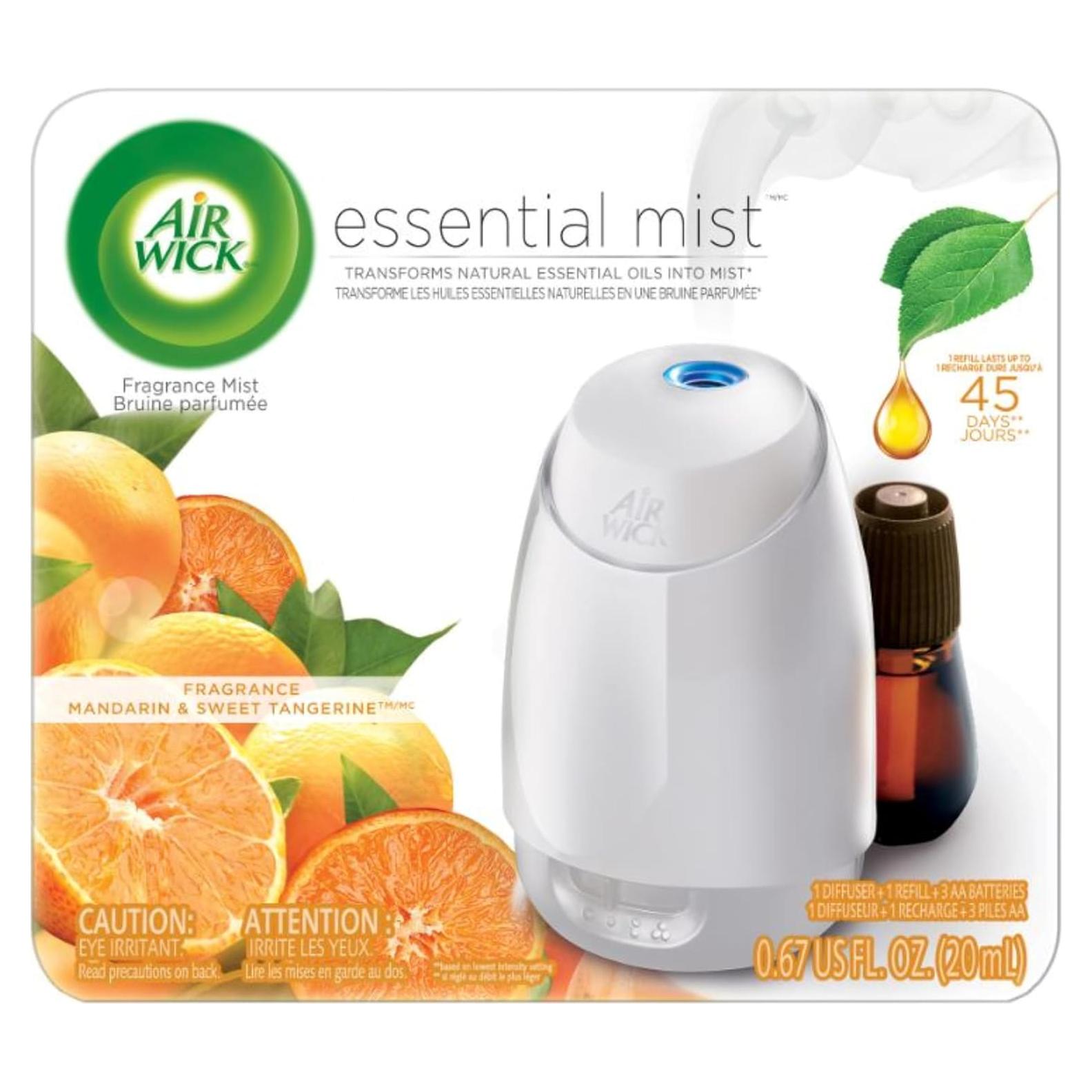 Difusor de Aceite Esencial Air Wick Esencial Mist Mandarina