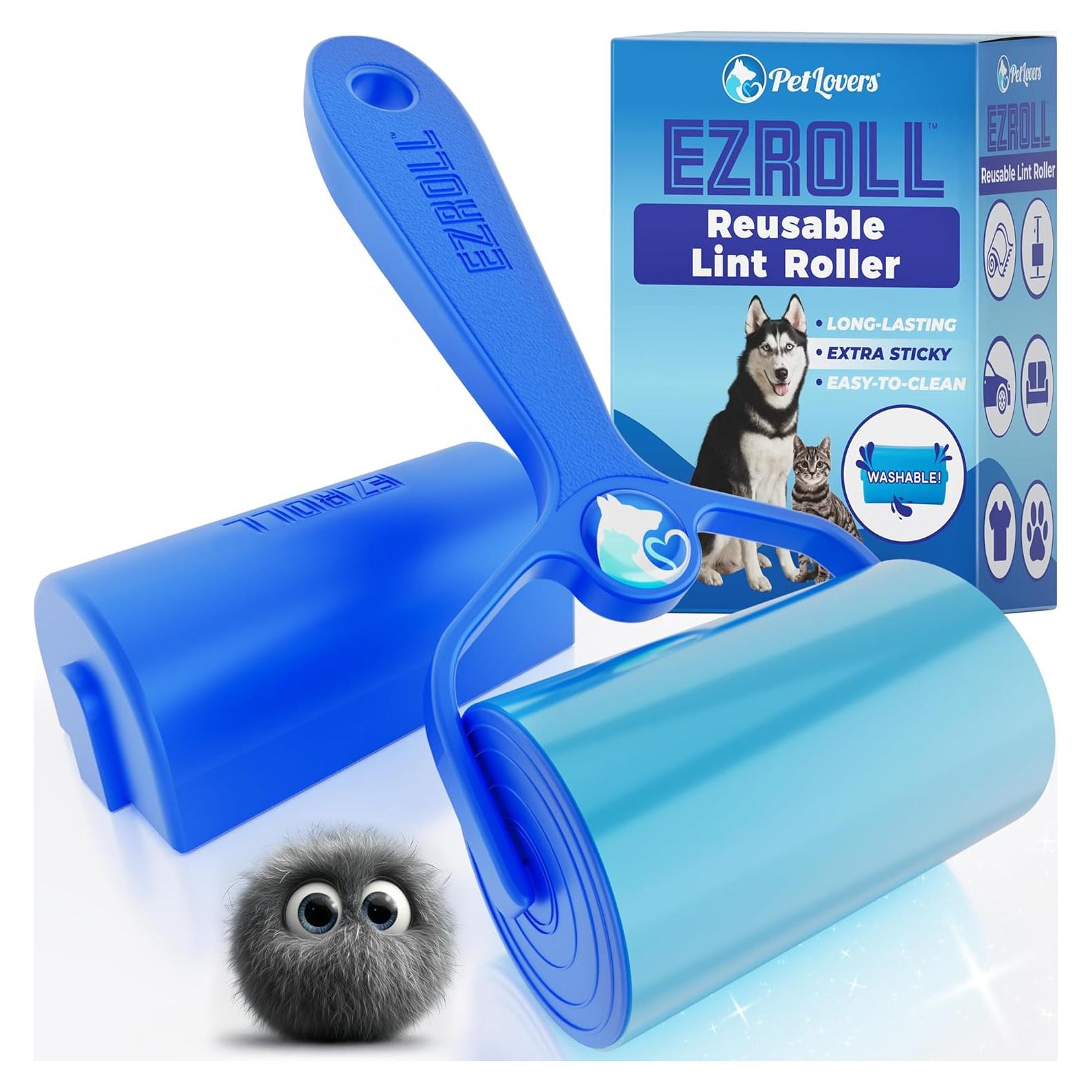 Rodillo Adhesivo Reutilizable PetLovers EzRoll - Multiusos