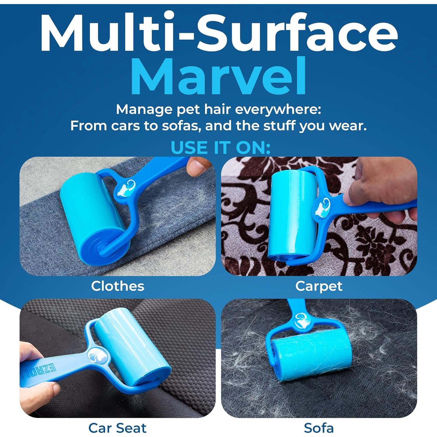 Rodillo Adhesivo Reutilizable PetLovers EzRoll - Multiusos