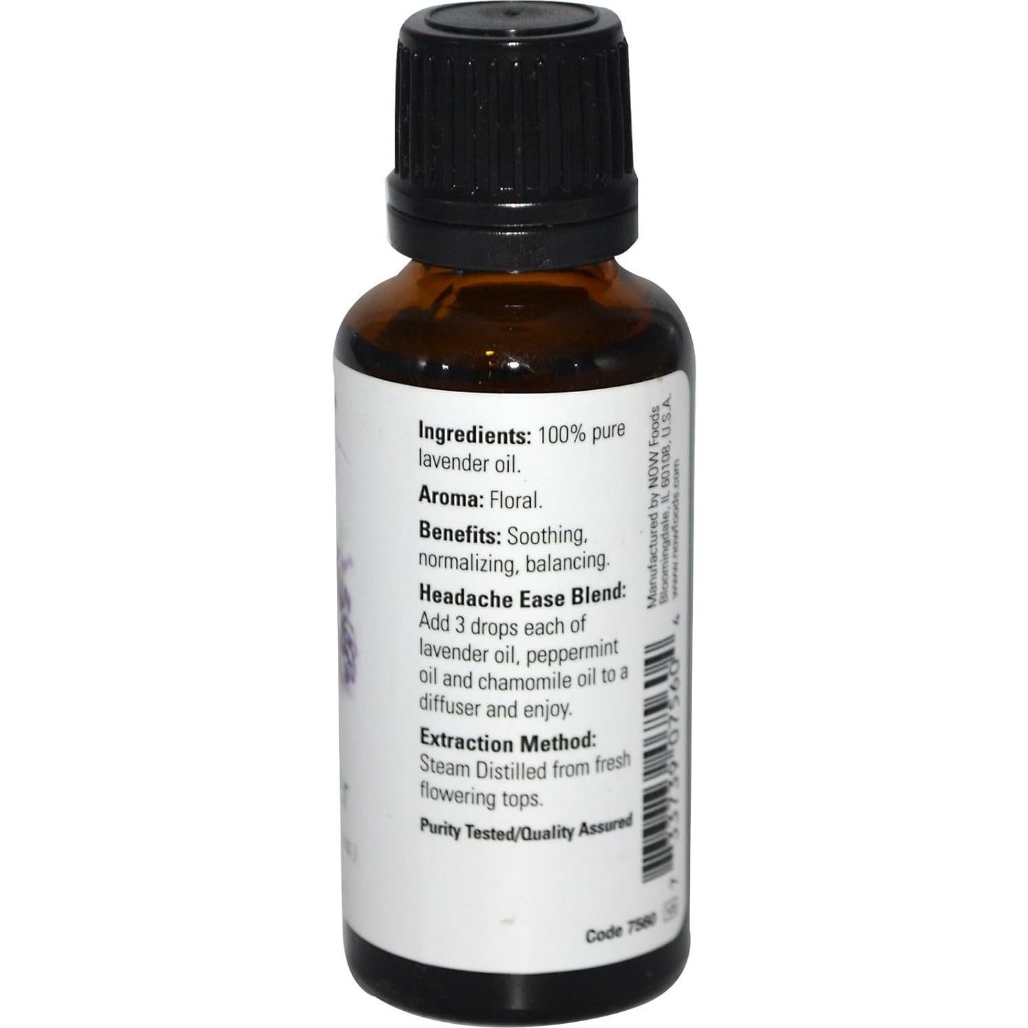 Aceite Esencial de Lavanda 100% Puro AHORA 30 ml