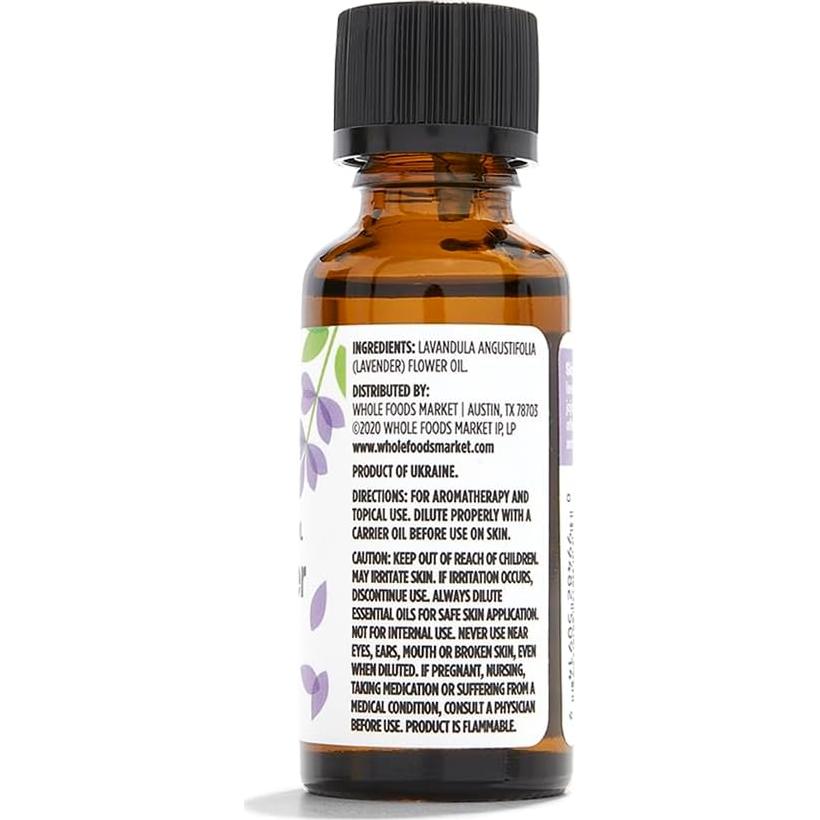 Aceite Esencial de Lavanda 365 Whole Foods 29.57 ml