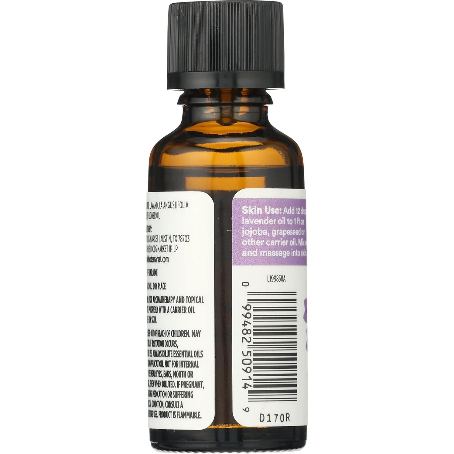 Aceite Esencial de Lavanda 365 Whole Foods 29.57 ml