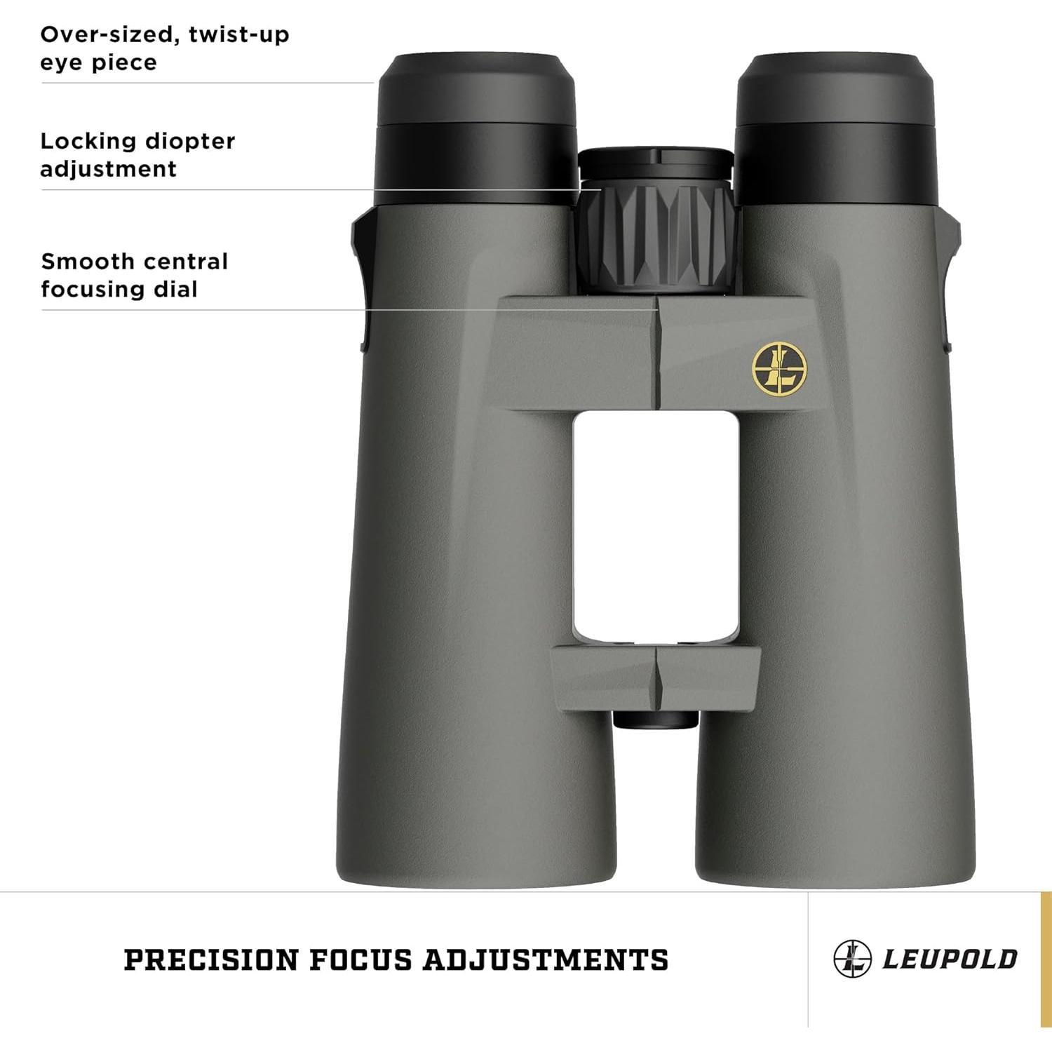 Prismáticos Leupold BX-4 Pro Guide HD 12x50mm Gris