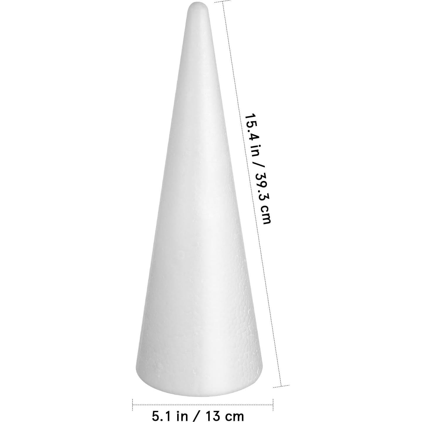 Conos de Poliestireno Operitacx 2 Pack 12.7x39.1 cm Manualidades