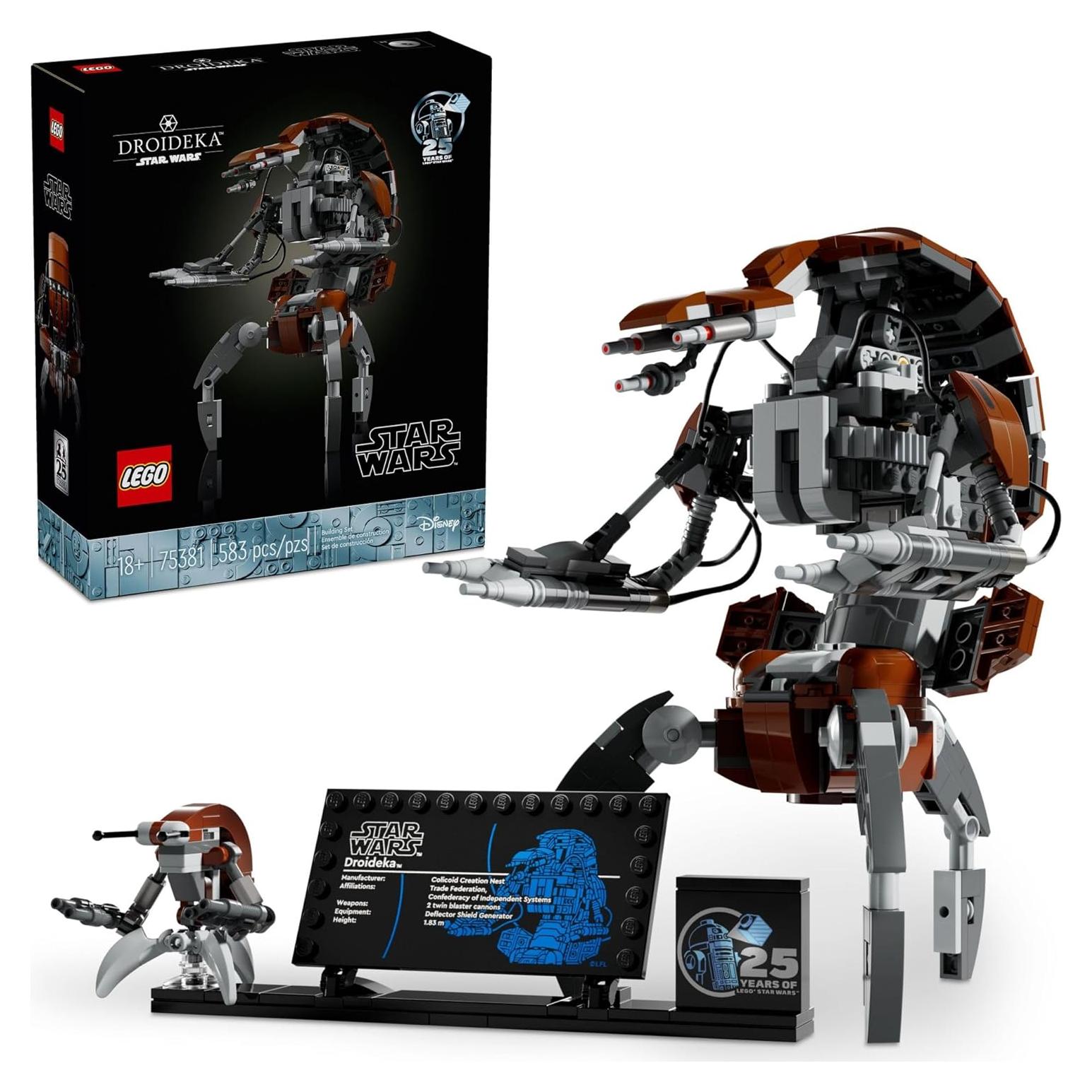 LEGO Star Wars Droideka 75381 - Figura Coleccionable 25 Aniversario