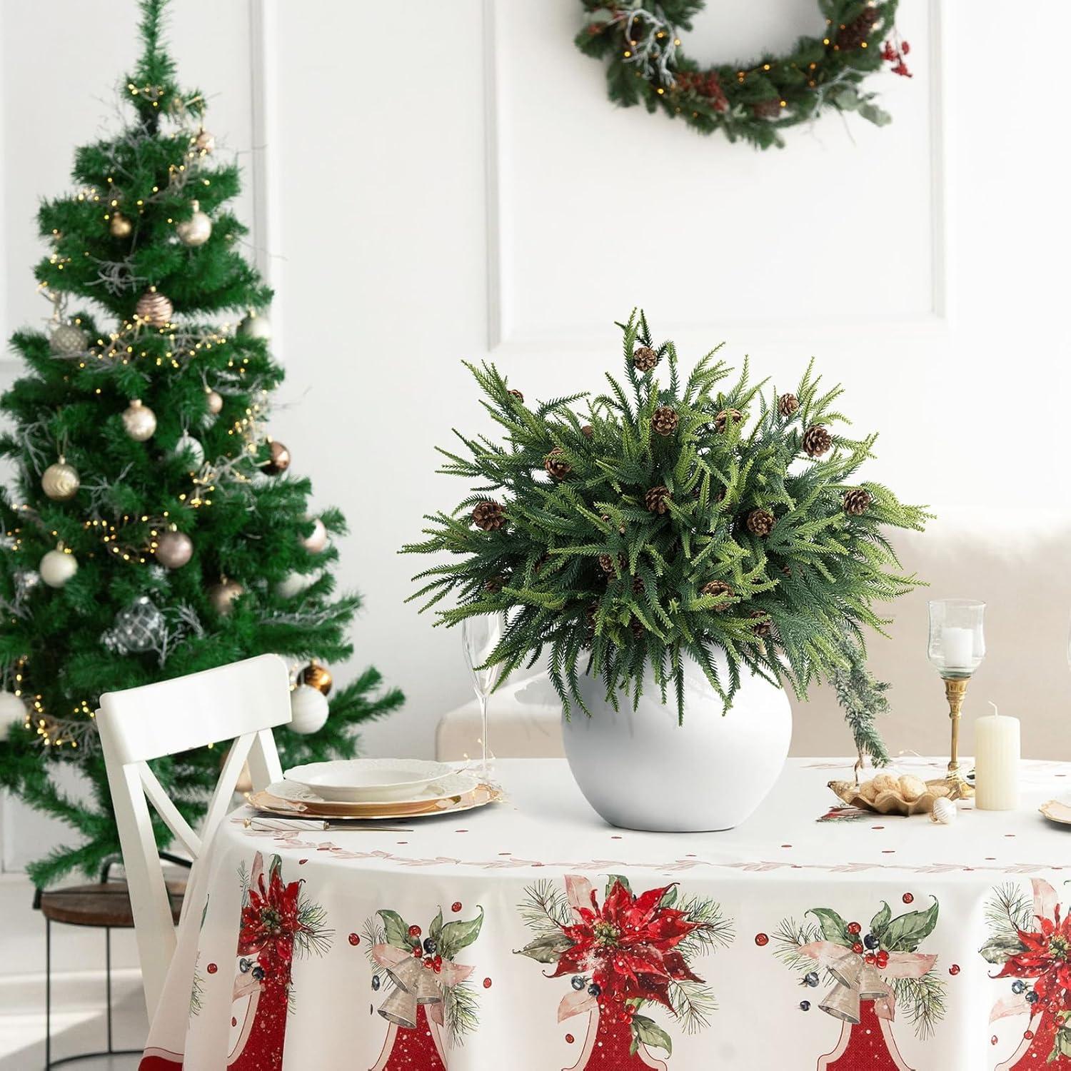 Ramas de Pino Norfolk Artificiales N&T NIETING 60.96 cm 10 Pcs