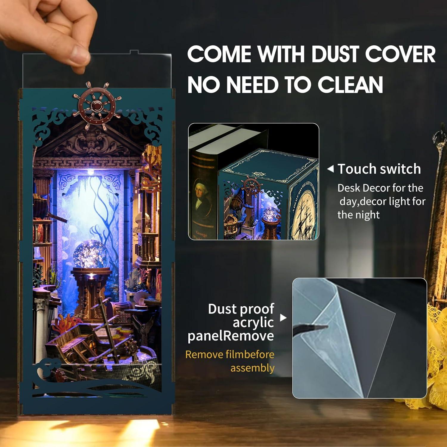 Kit Casa Miniatura DIY Vaki Vaki Laberinto Marino 3D