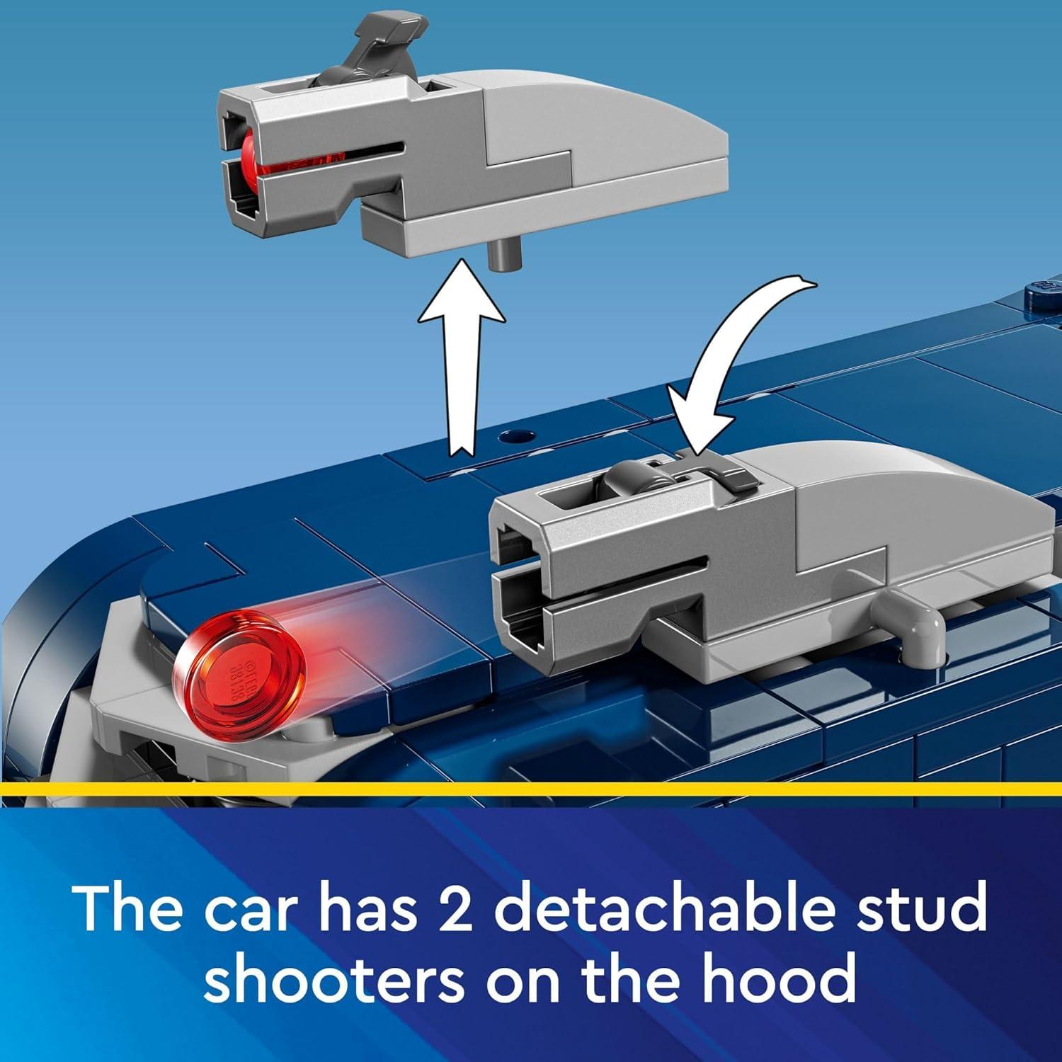 LEGO Batmobile Batman vs Harley Quinn y Mr. Freeze 76274