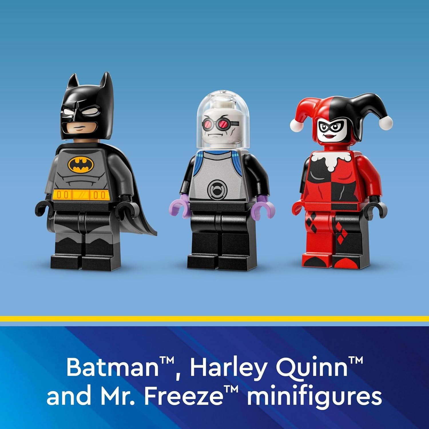 LEGO Batmobile Batman vs Harley Quinn y Mr. Freeze 76274