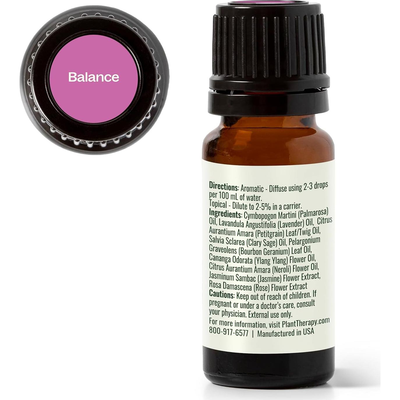 Aceite Esencial Balance Plant Therapy 10 mL 100% Puro