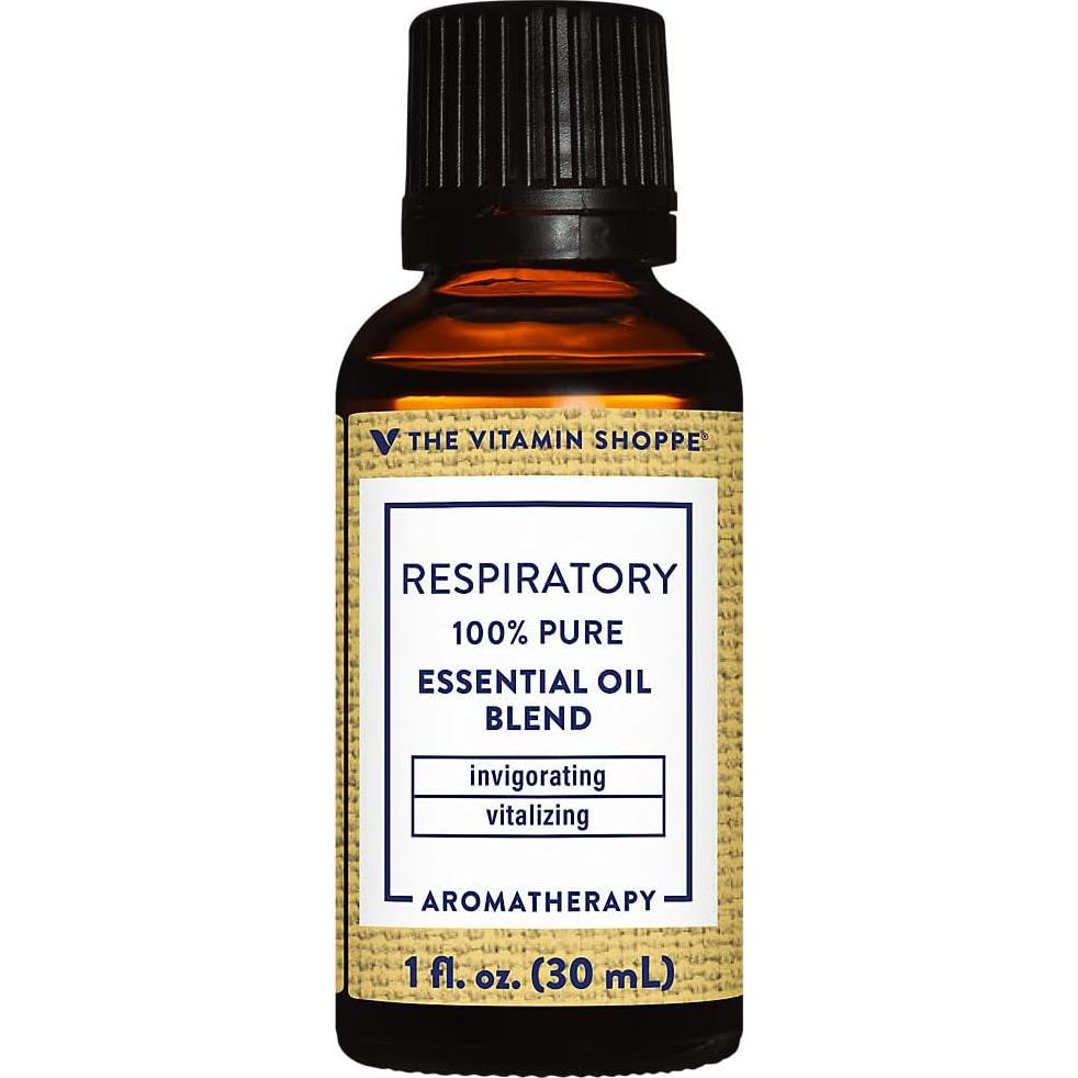 Aceite Esencial Respiratorio The Vitamin Shoppe 30 ml Eucalipto Menta