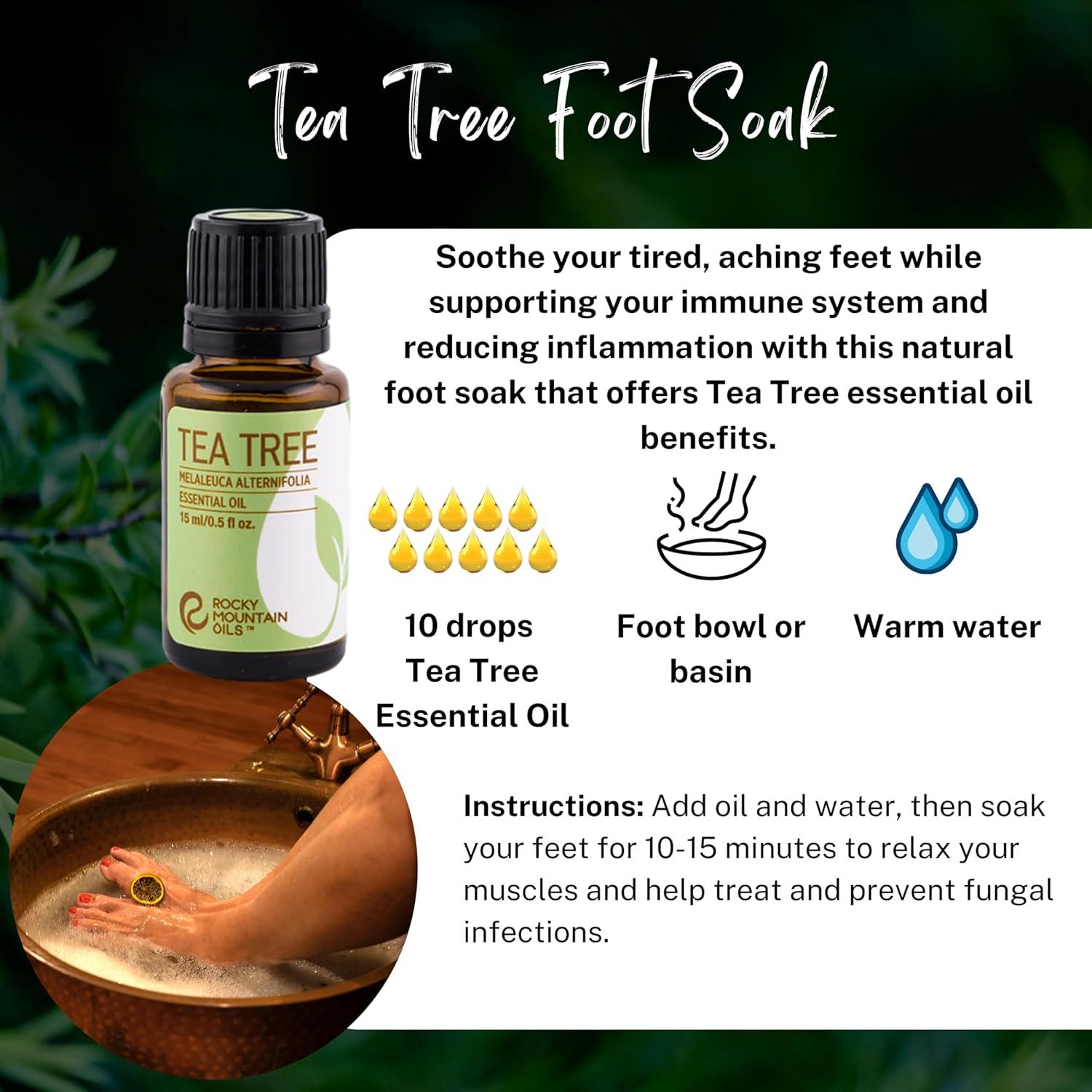 Aceite Esencial de Árbol de Té Rocky Mountain Oils 15ml