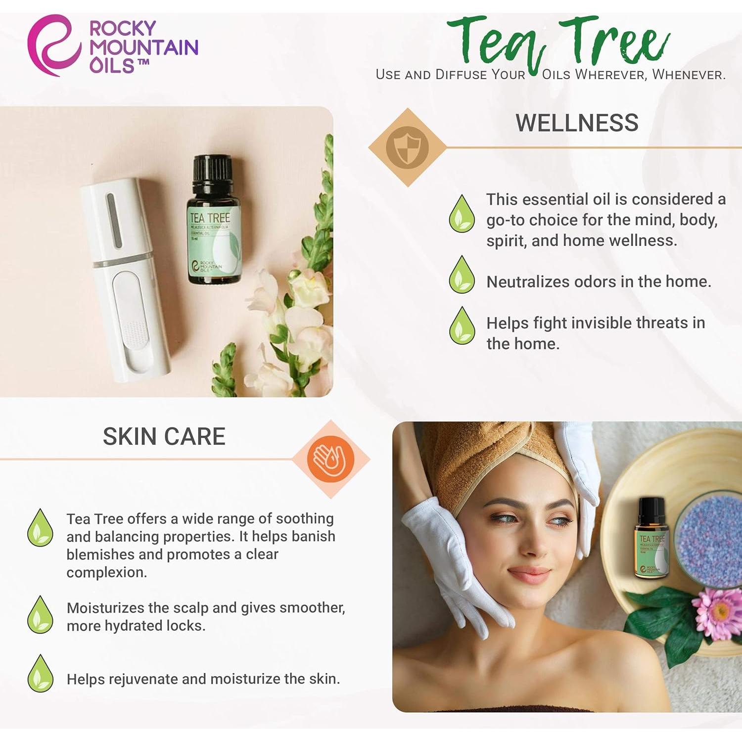 Aceite Esencial de Árbol de Té Rocky Mountain Oils 15ml