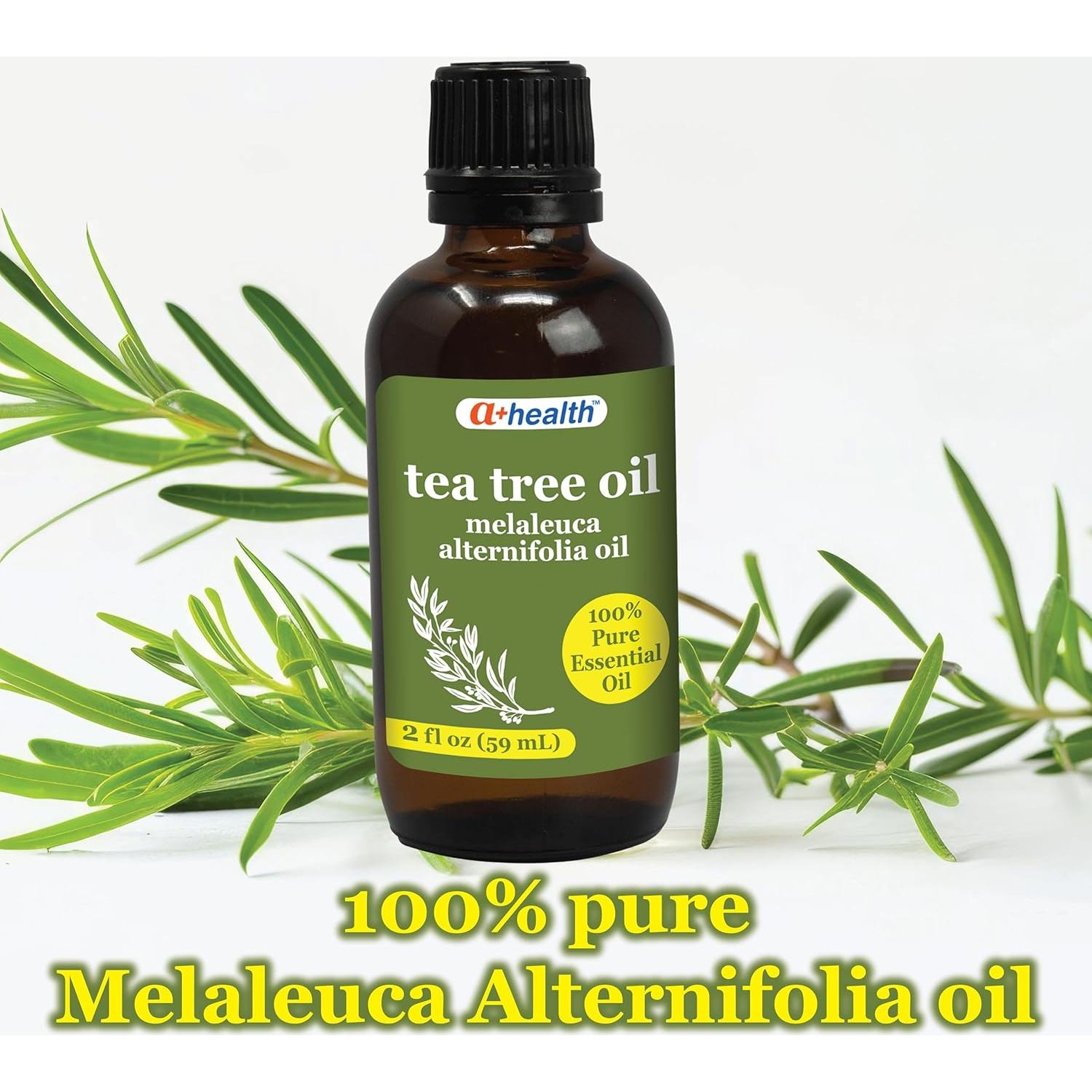 Aceite de Árbol de Té A+Salud 100% Puro 59 ml - Aromaterapia