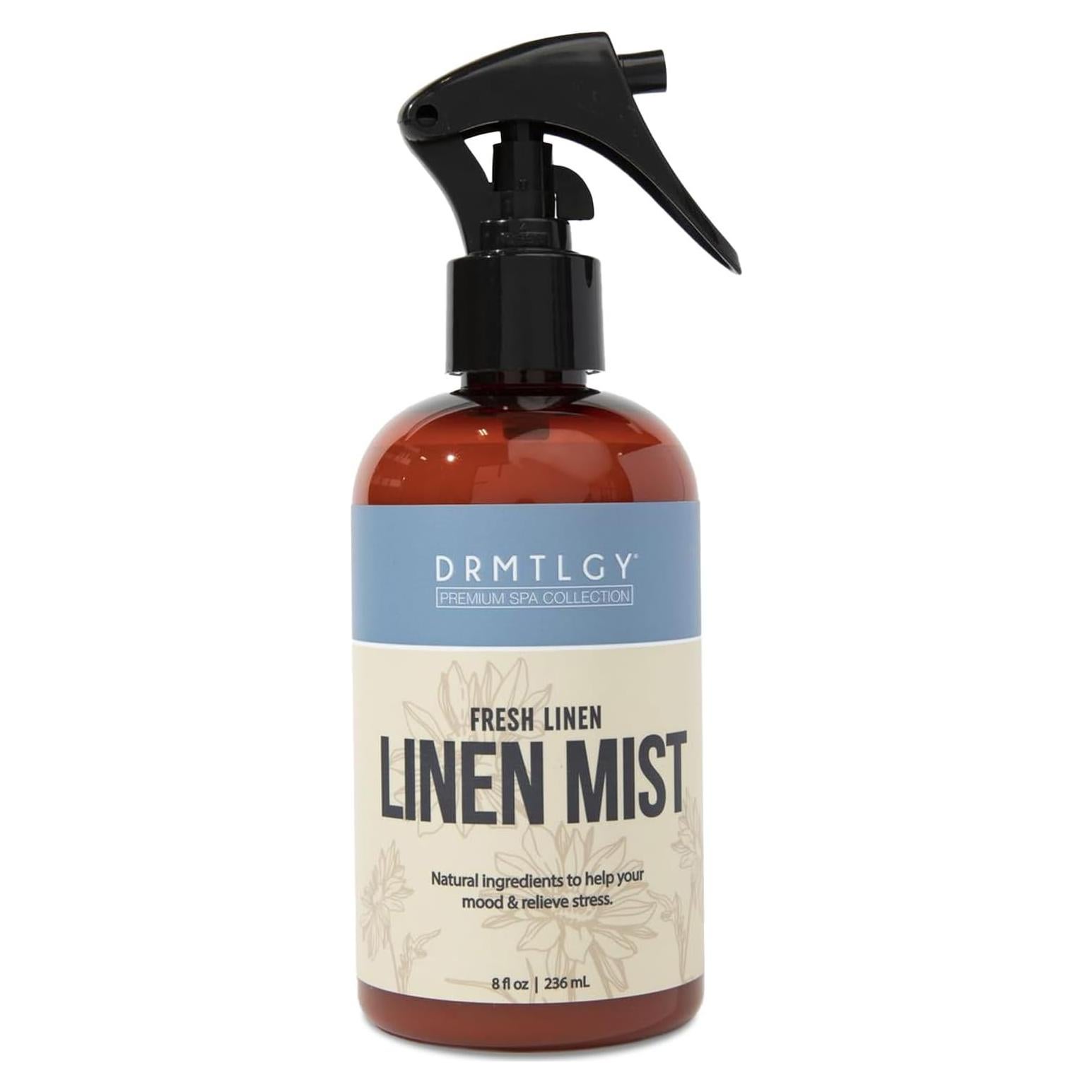 Spray Aromático DRMTLGY Lino Fresco 236.6 ml - Alivio Estrés