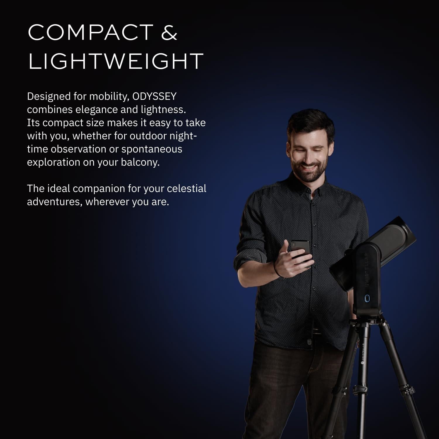 Telescopio Digital UNISTELLAR Odyssey - Enfoque Automático