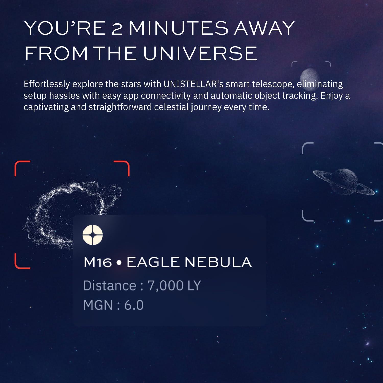 Telescopio Digital UNISTELLAR Odyssey - Enfoque Automático