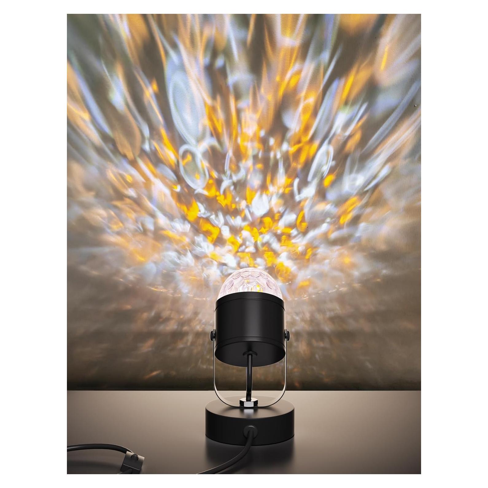 Lámpara Proyector de Olas Joyzy TL0003, Luz Nocturna 10.9cm