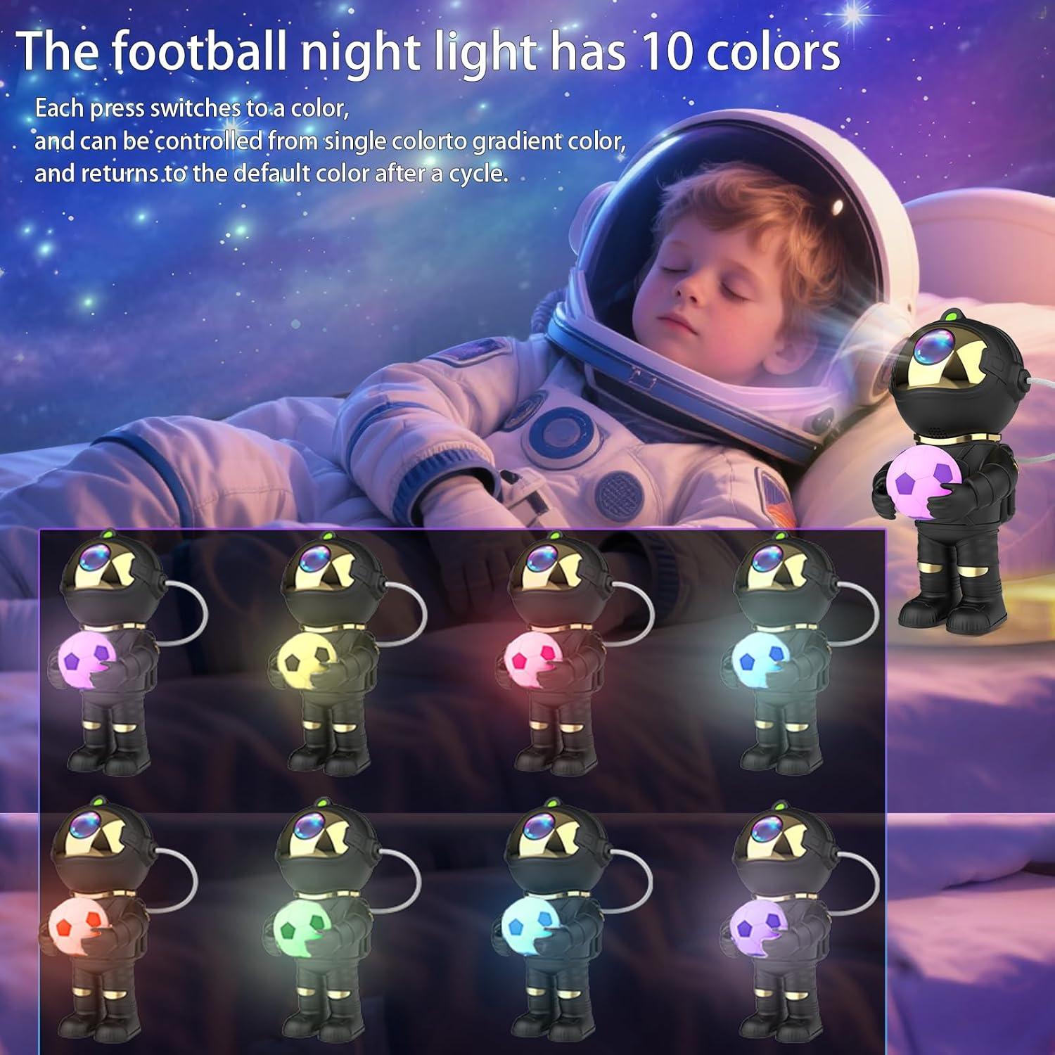 Proyector de Estrellas YLQ Astronauta con Control Remoto 20cm