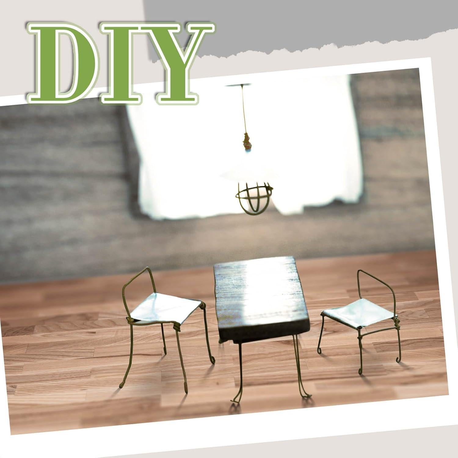 Papel Tapiz y Suelo Miniatura Flutesan 12 Pcs Estilo Natural