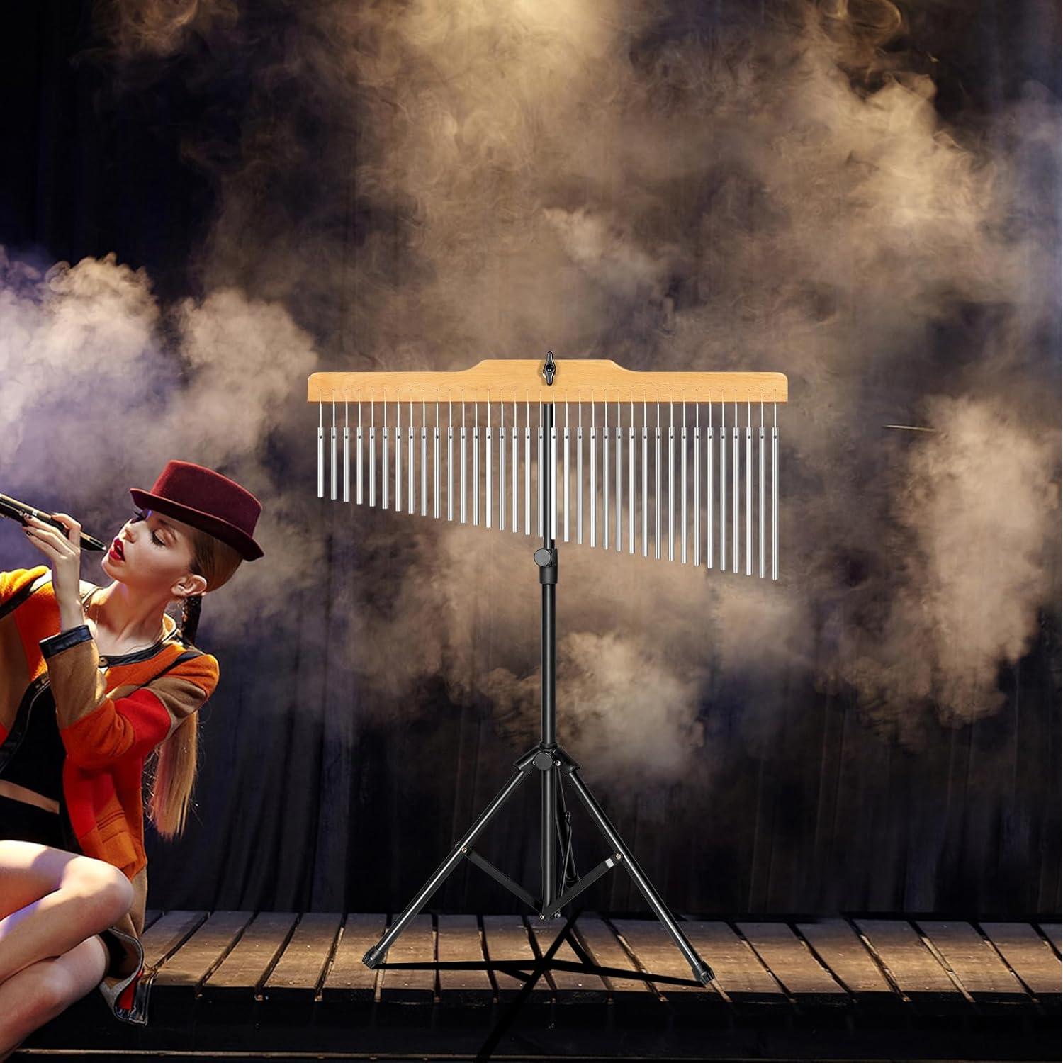 Barra de Campanas de Percusión MUSCELL 36 Campanas Cromo